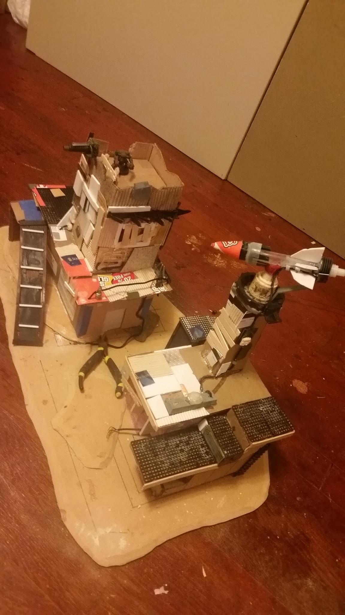 Orks, Project Log, Terrain, Terrainwalker, Unfinished, Warhammer 40,000, Work In Progress