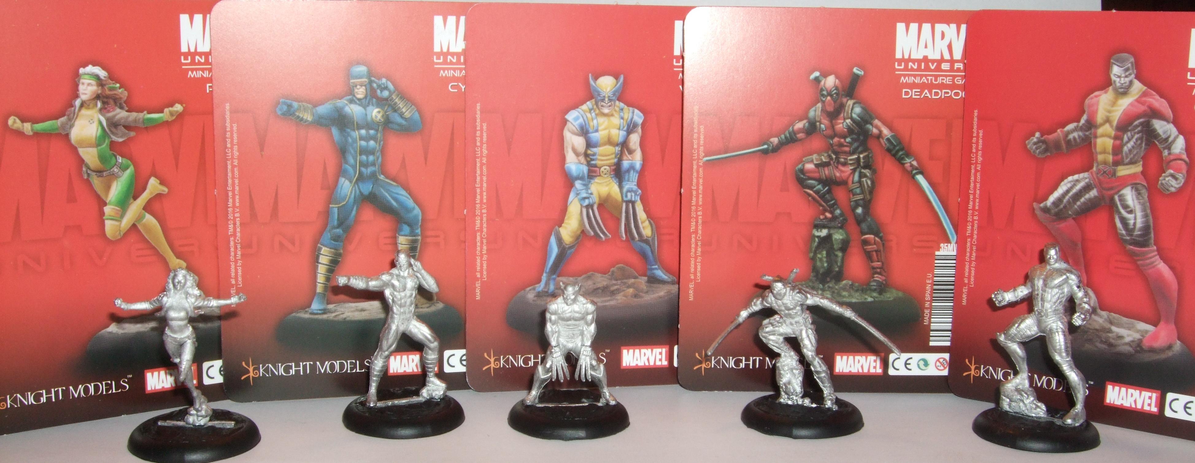 Deadpool, Knightmodels, Marvel, Wolverine, X-men