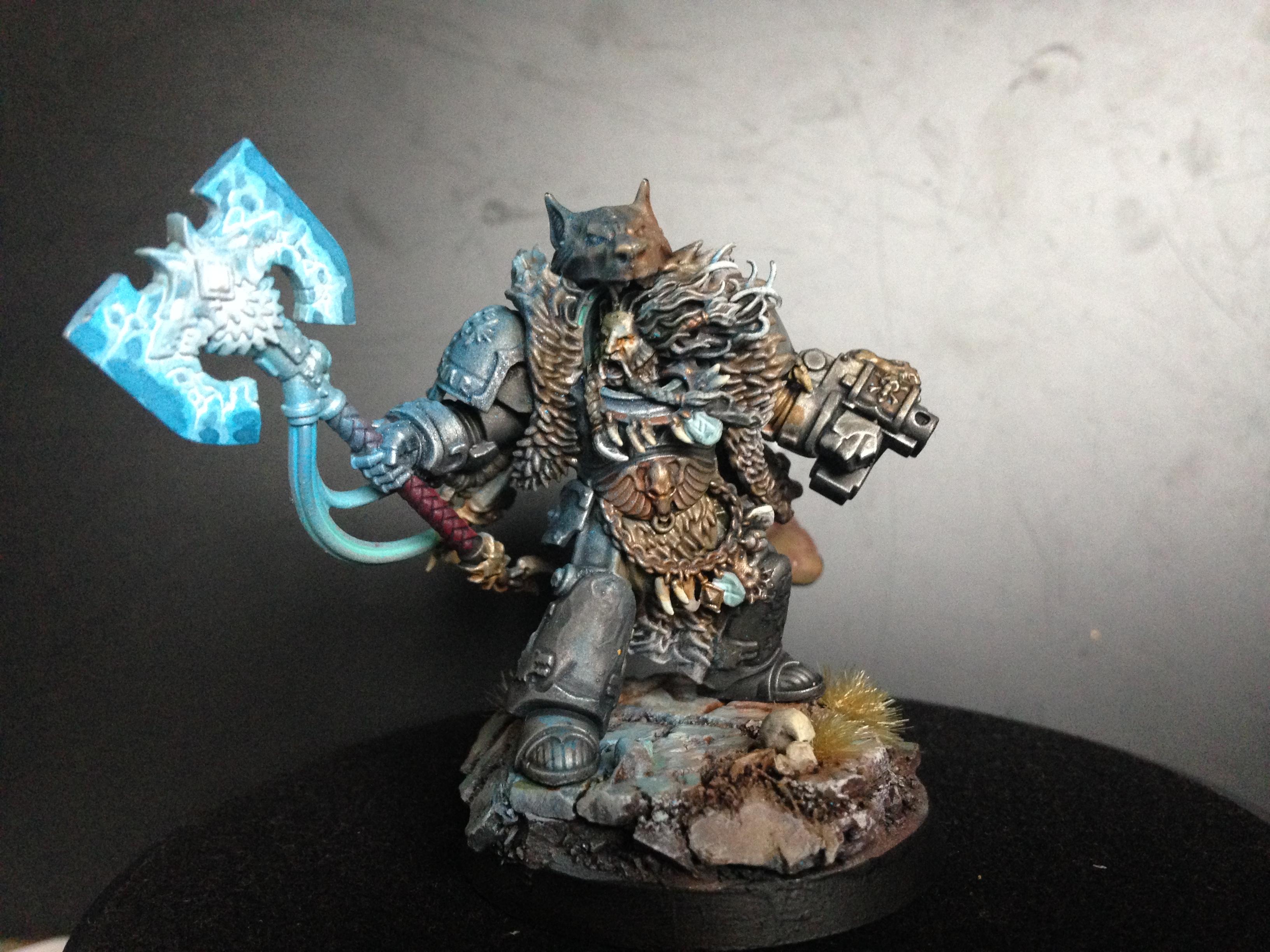 30k, Logan Grimnar, Lord, Ols, Priest, Space Wolves, Terminator Armor, Warhammer 40,000, Wolf Guard, Wolves