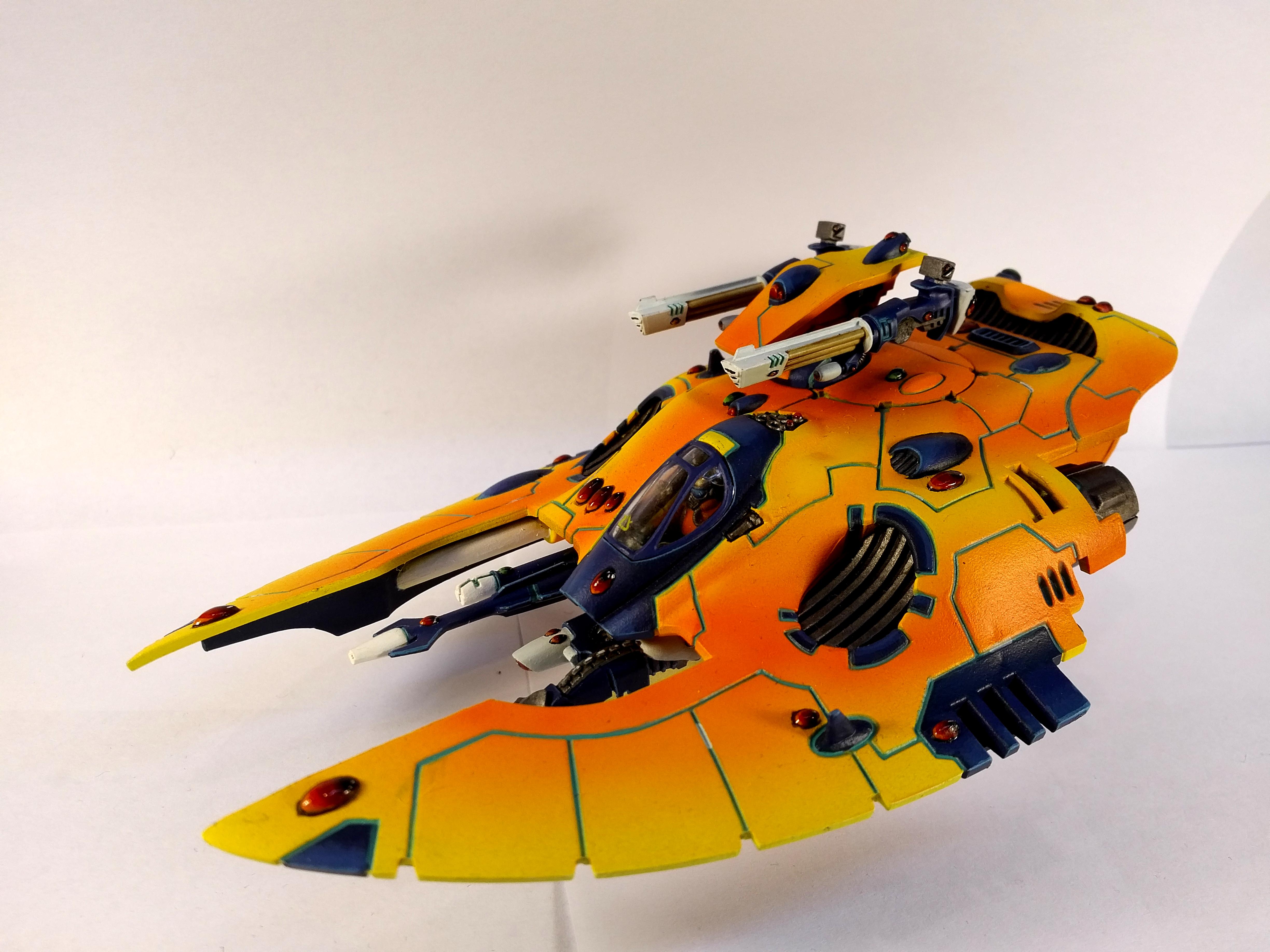 Eldar, Grav Tank, Transport, Vehicle, Wave Serpent