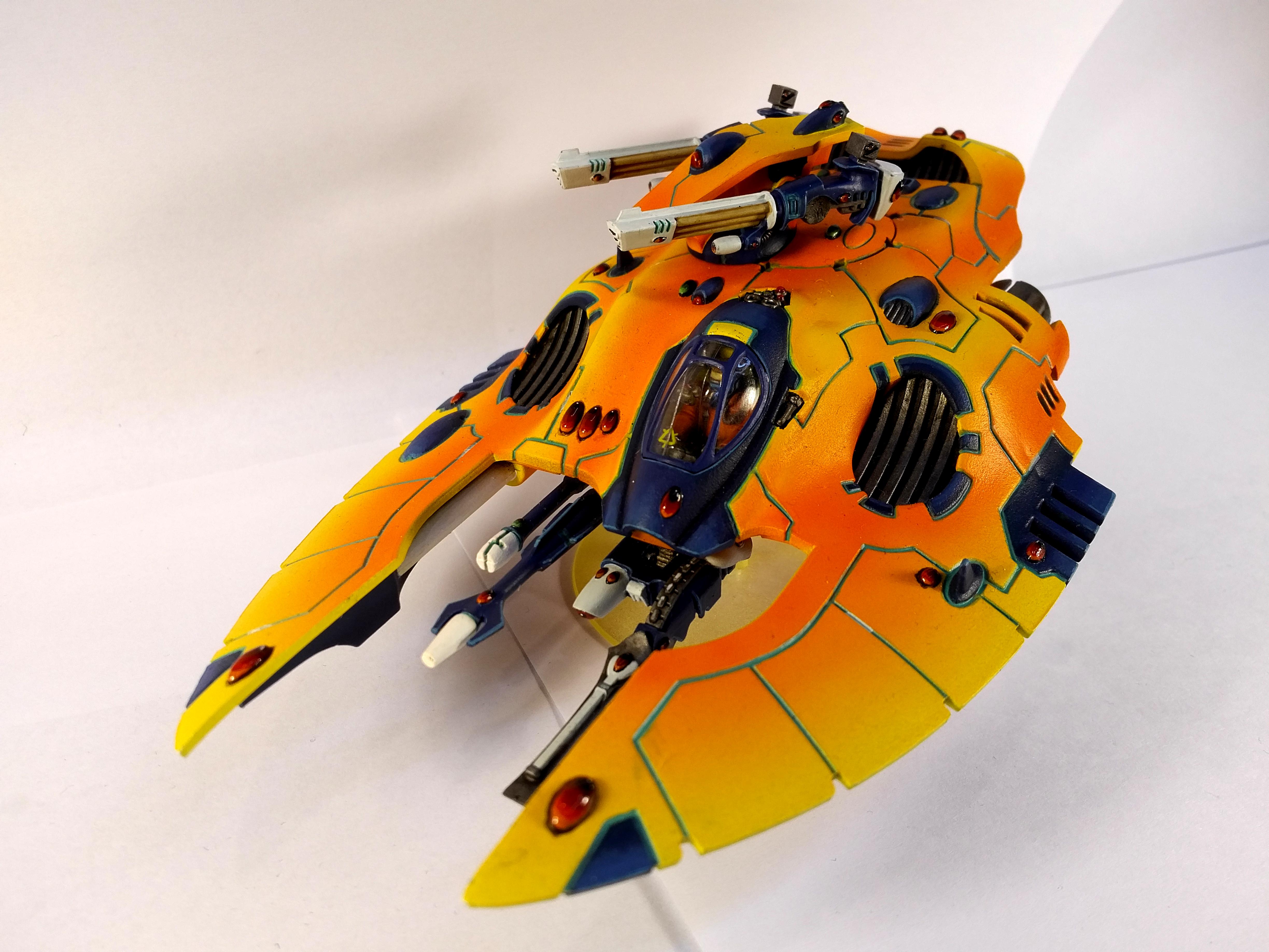 Eldar, Grav Tank, Transport, Vehicle, Wave Serpent