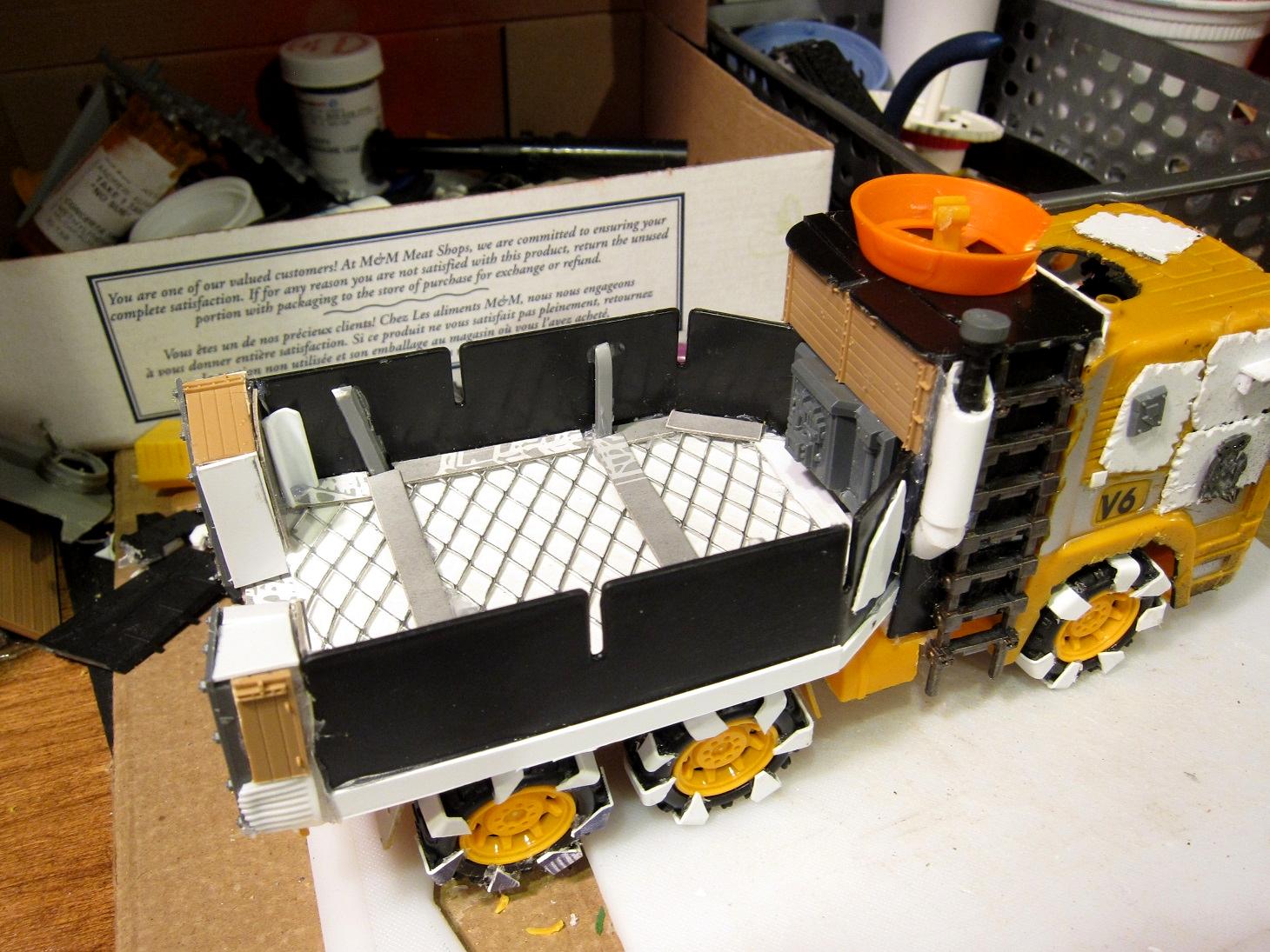 Battlewagon, Conversion, Ork Vehicle, Orks, Scratch Build, Tank
