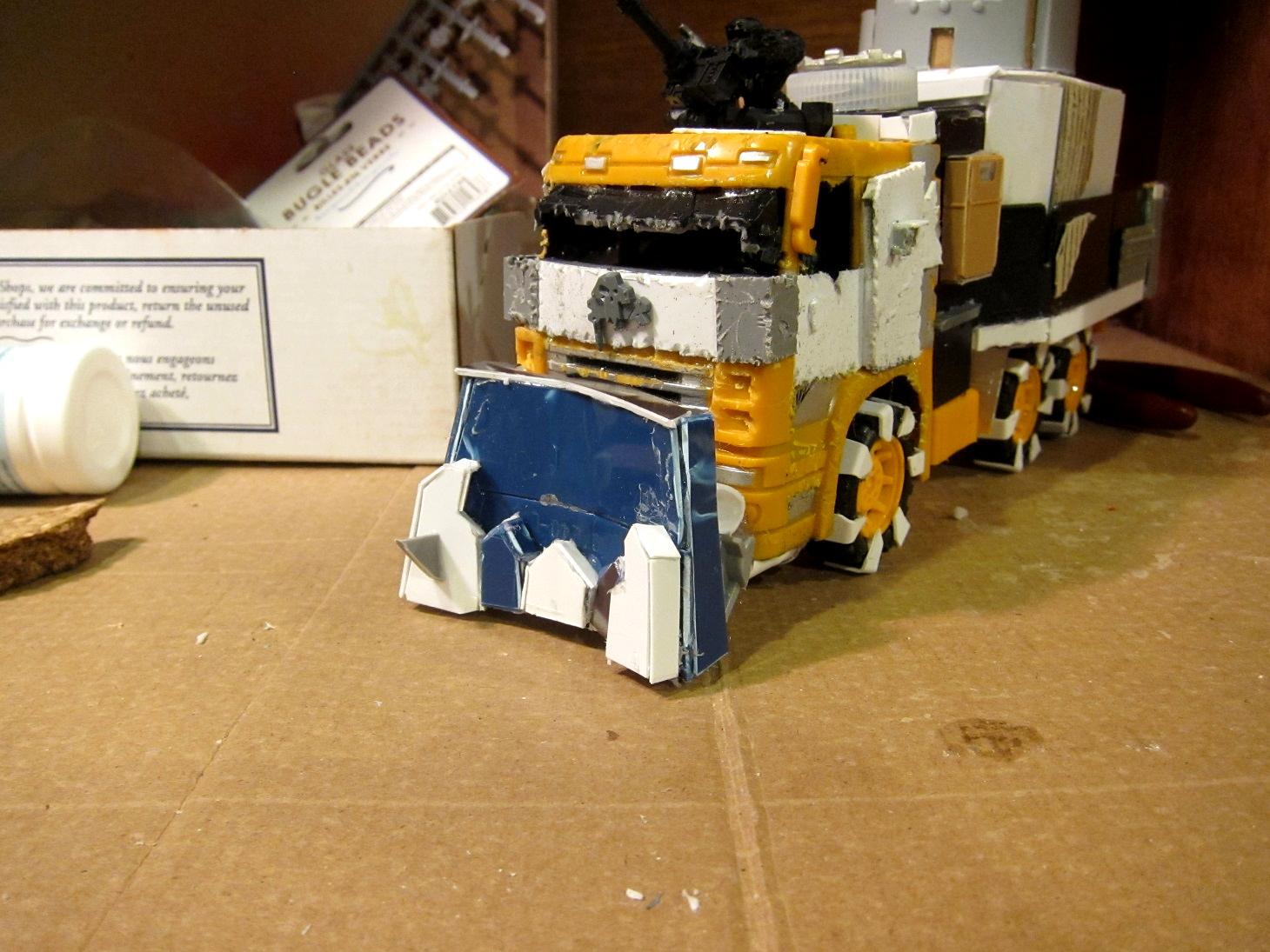 Battlewagon, Conversion, Ork Vehicle, Orks, Scratch Build, Tank