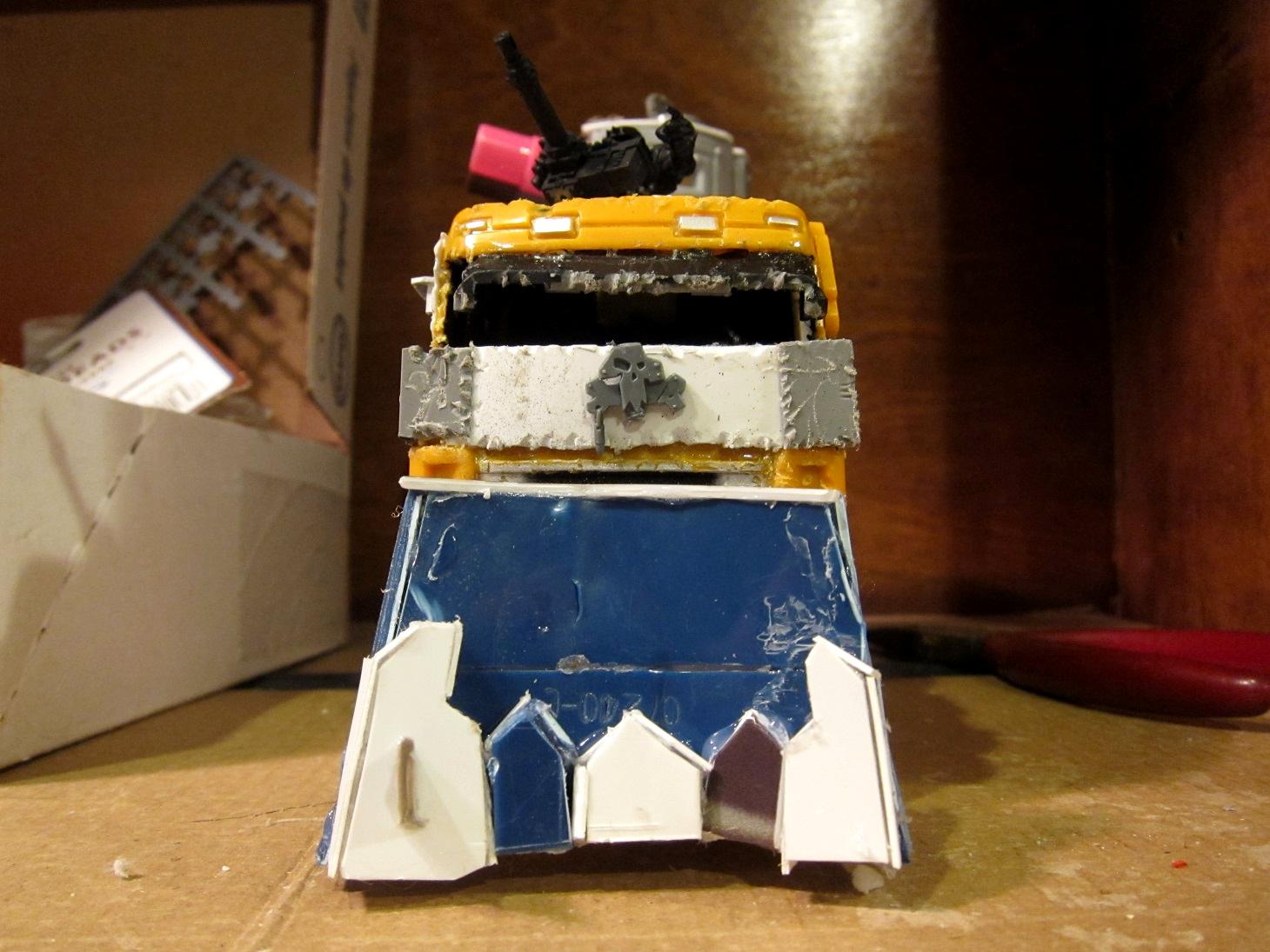 Battlewagon, Conversion, Ork Vehicle, Orks, Scratch Build, Tank