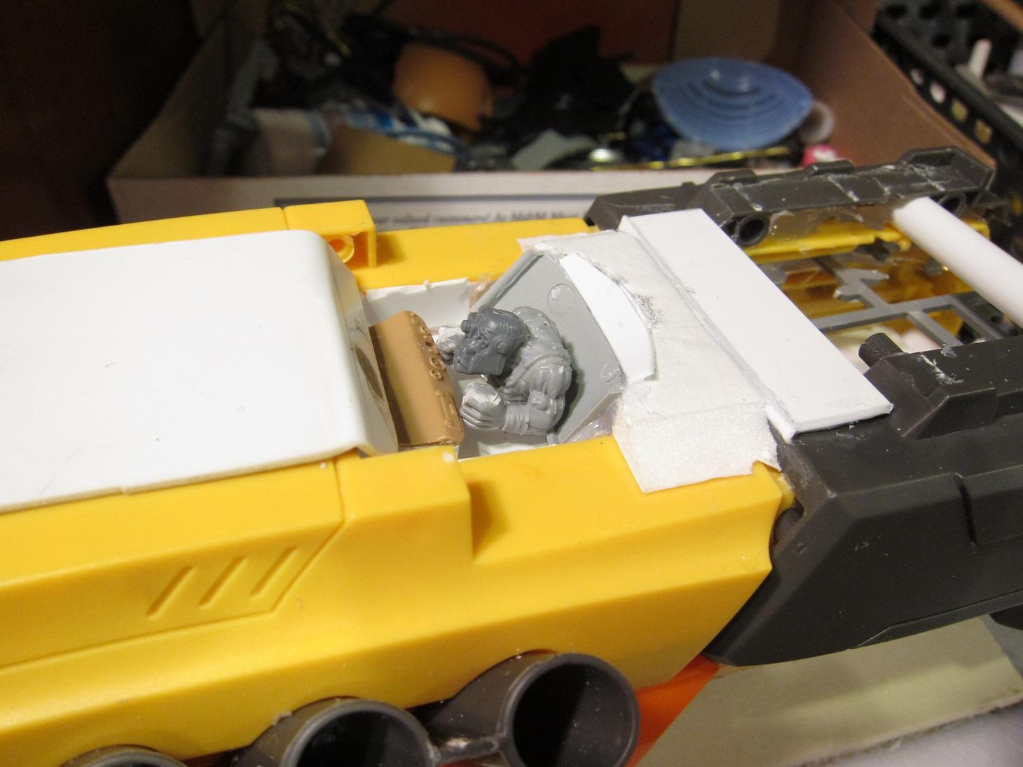 Battlewagon, Conversion, Hover Wagon, Nerf Gun, Ork Vehicles, Orks, Scratch Build