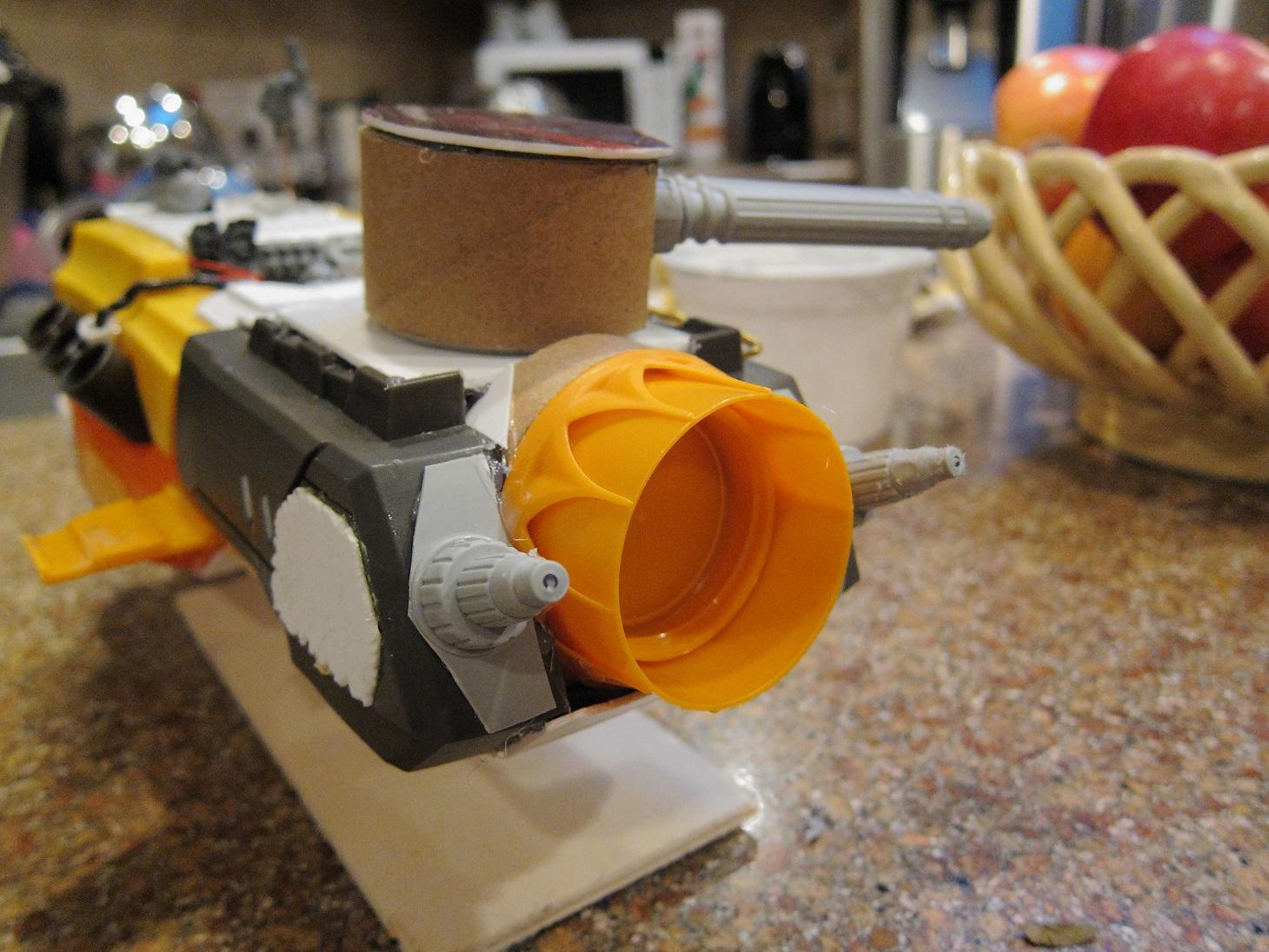 Battlewagon, Conversion, Hover Wagon, Nerf Gun, Ork Vehicles, Orks, Scratch Build