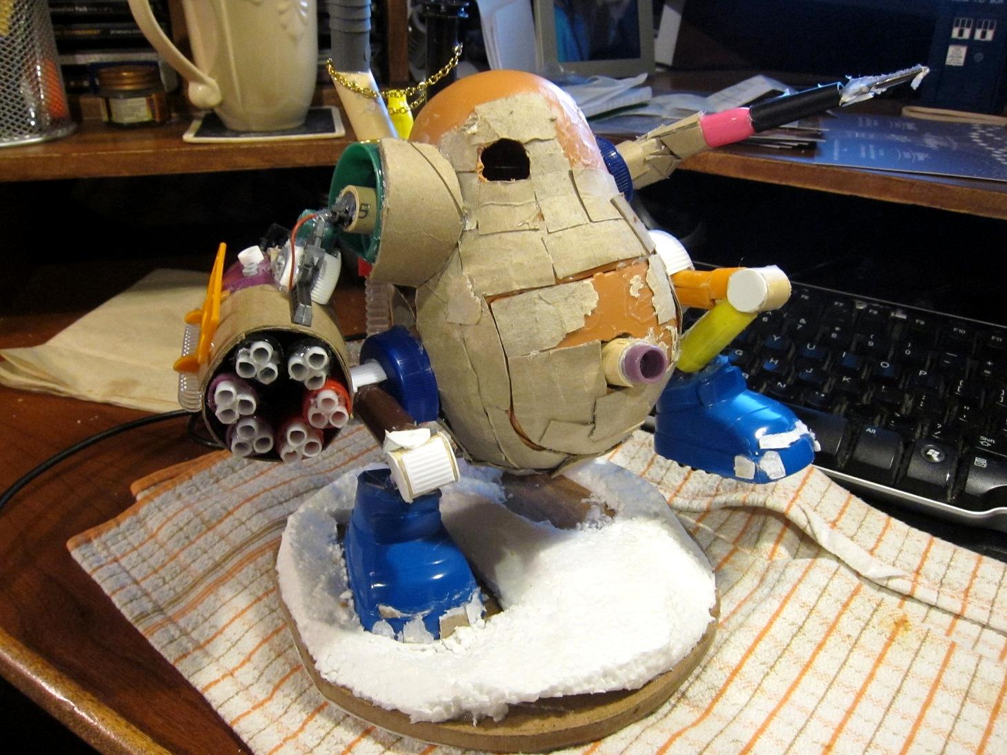 Ork Conversion, Ork Stompa, Orks, Potato Head Stompa, Stompa