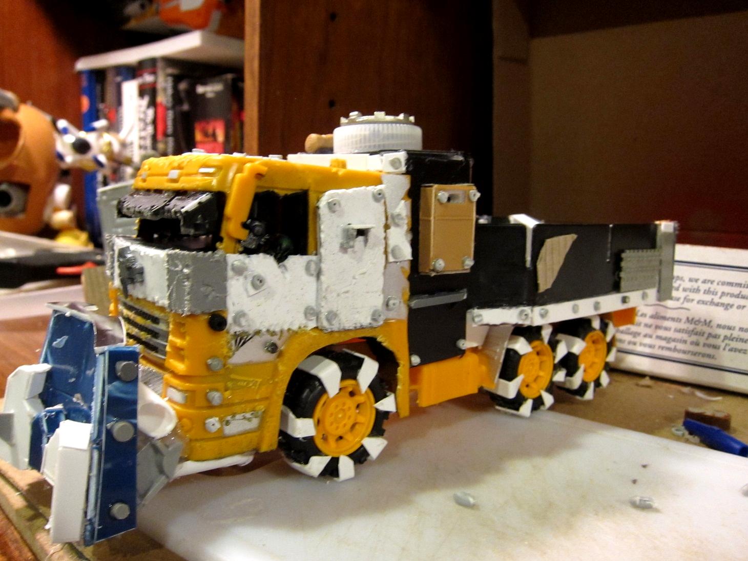 Battlewagon, Conversion, Ork Conversion, Orks, Scratch Build