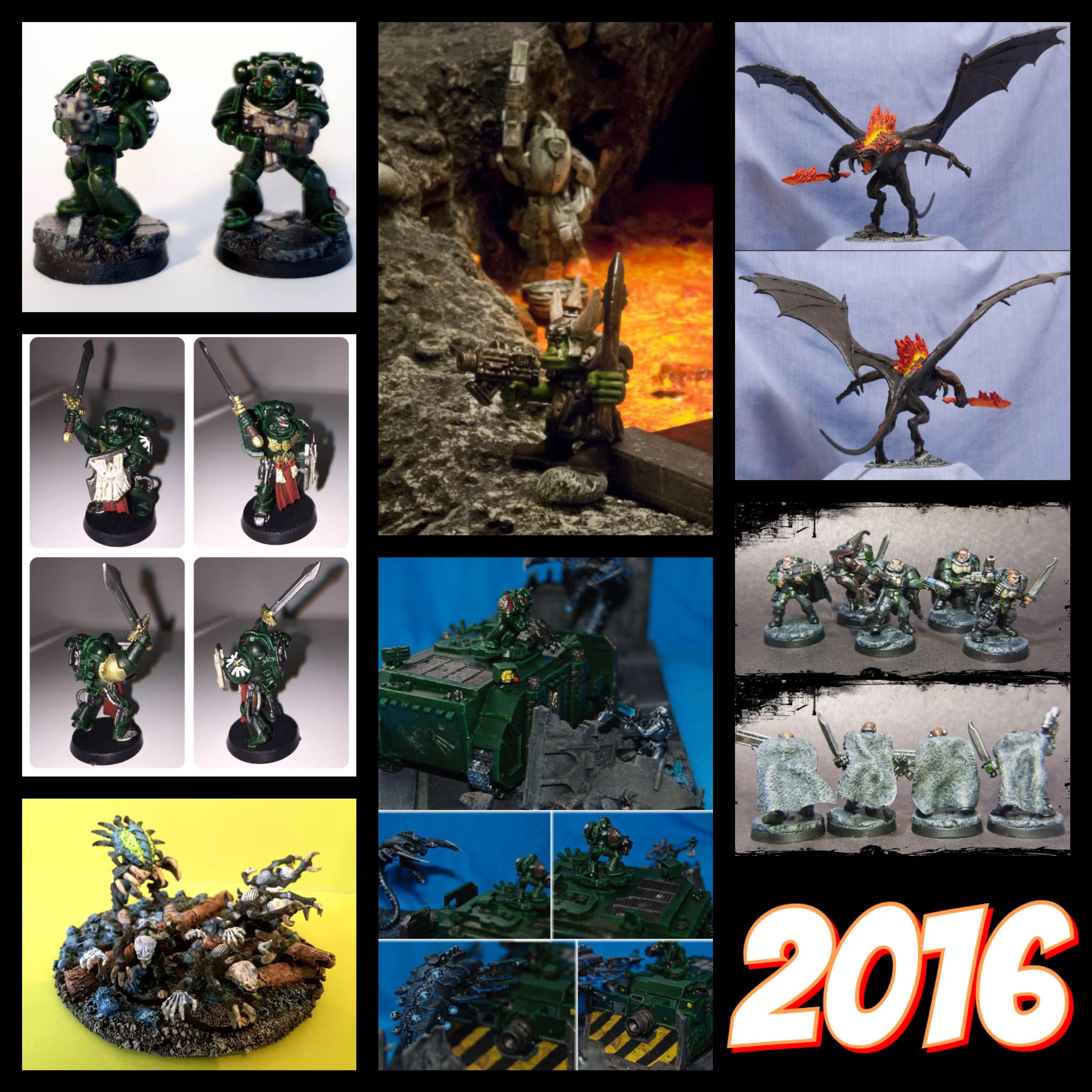 Review of completed 2015/16 entries to Paradigm's Painting Challenges