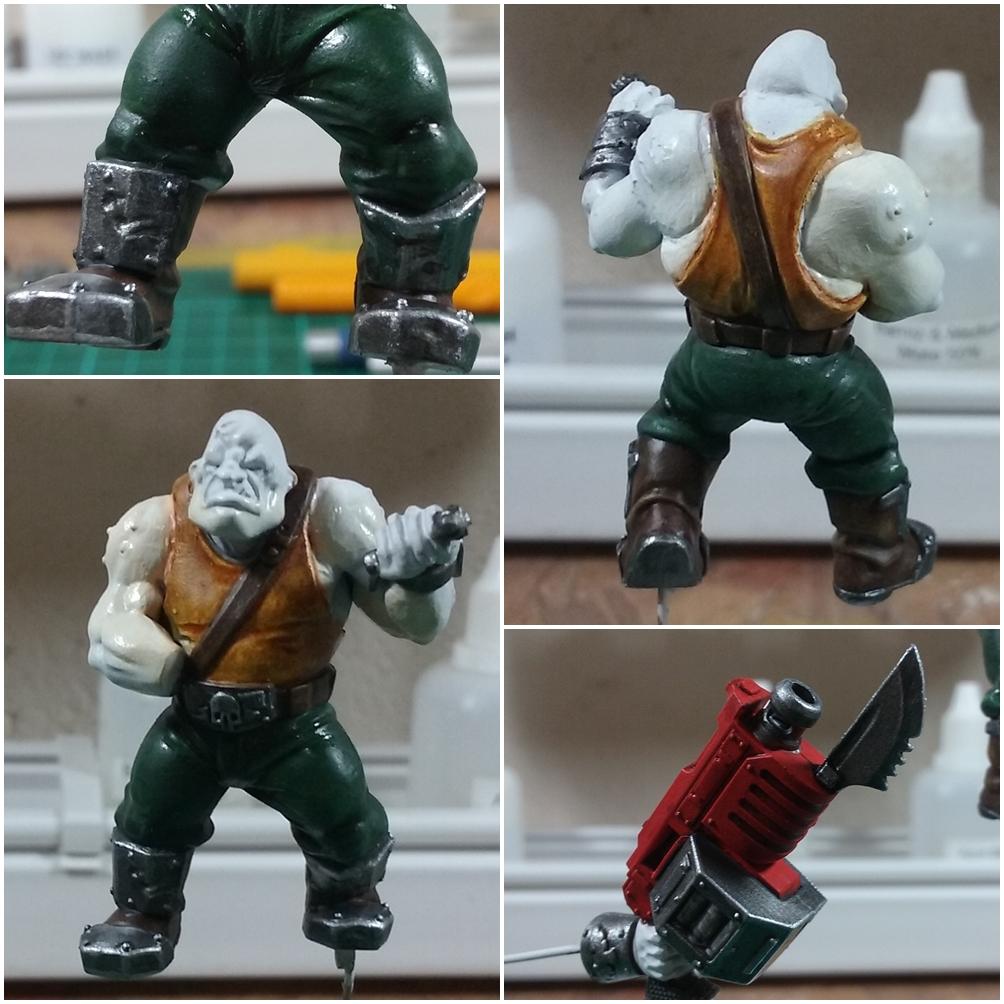 Astra Militarum, Auxilia, Imperial Guard, Ogryns, Work In Progress