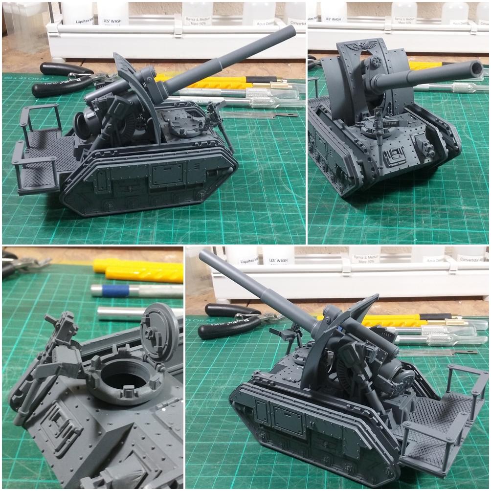 Artillery, Astra Militarum, Basilisk, Imperial Guard, Work In Progress