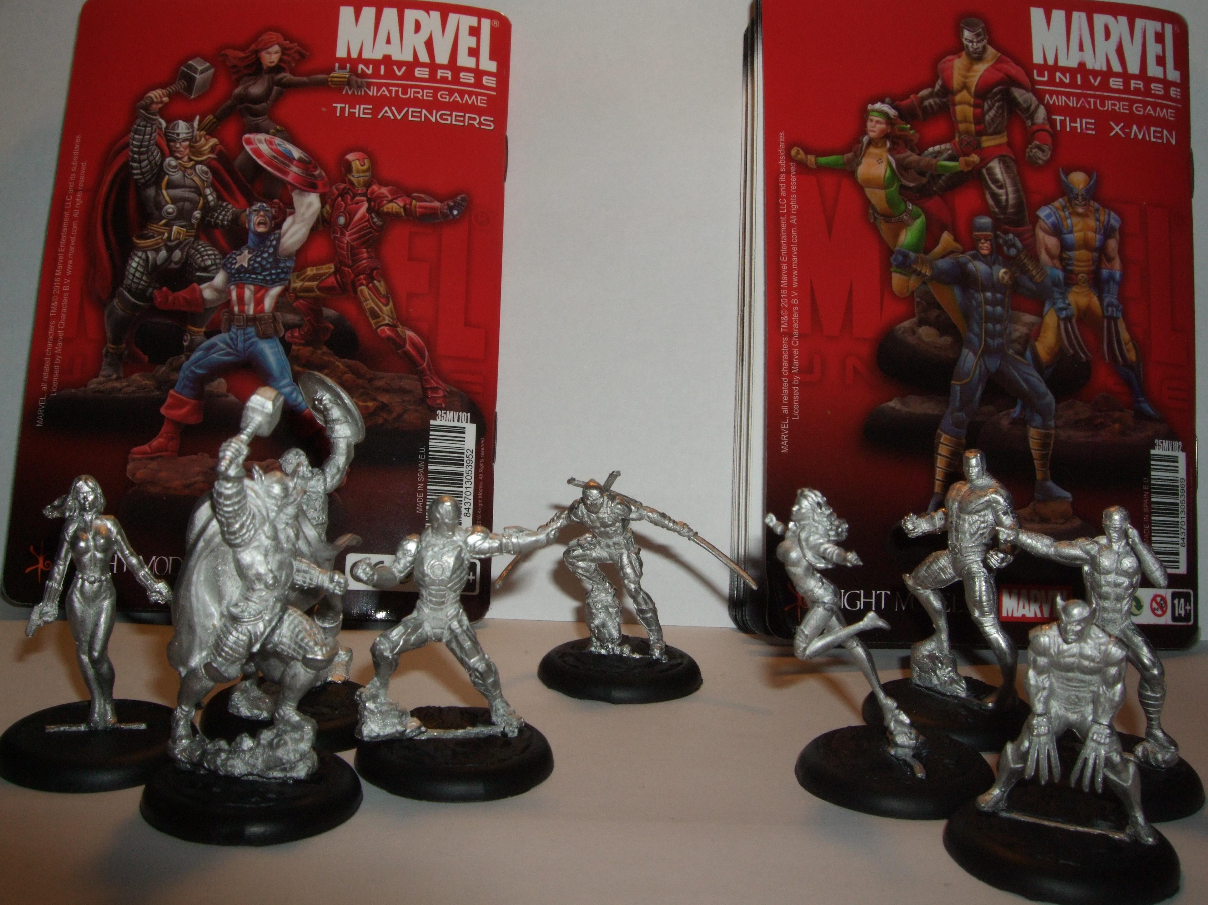 Black Widow, Captain America, Deadpool, Iron Man, Thor, Wolverine