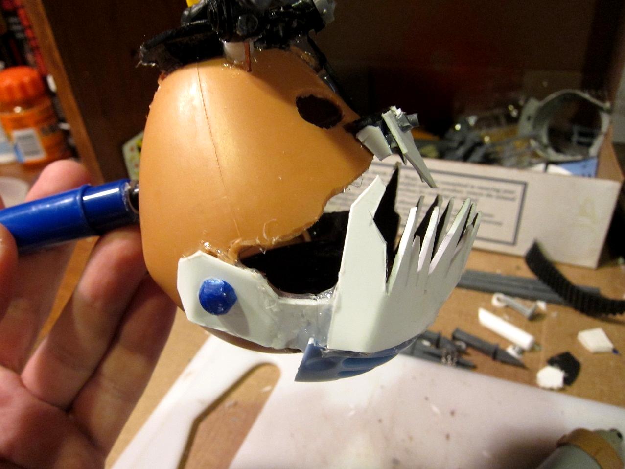 Ork Conversion, Ork Stompa, Orks, Potato Head Stompa, Stompa