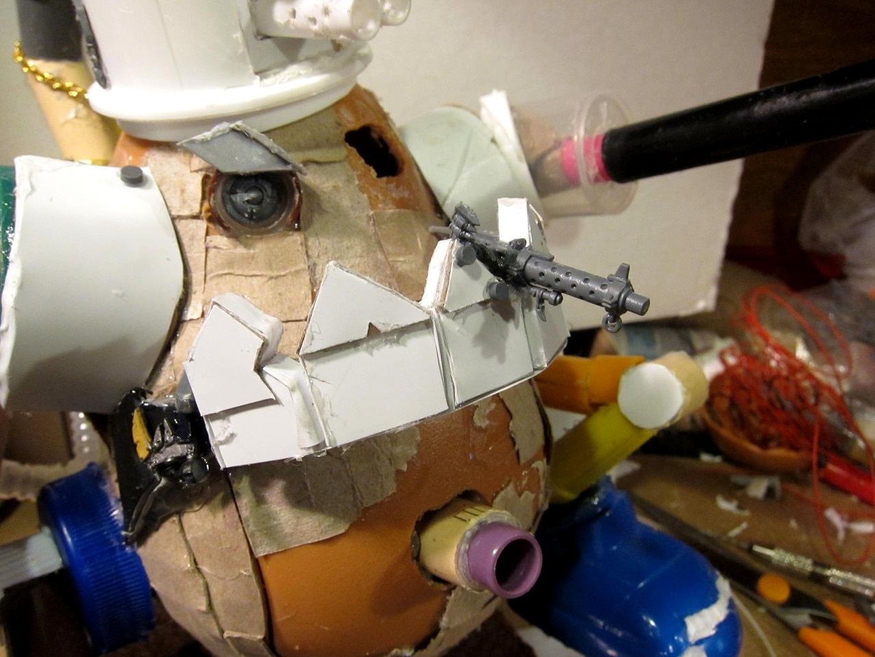 Ork Conversion, Ork Stompa, Orks, Potato Head Stompa, Stompa