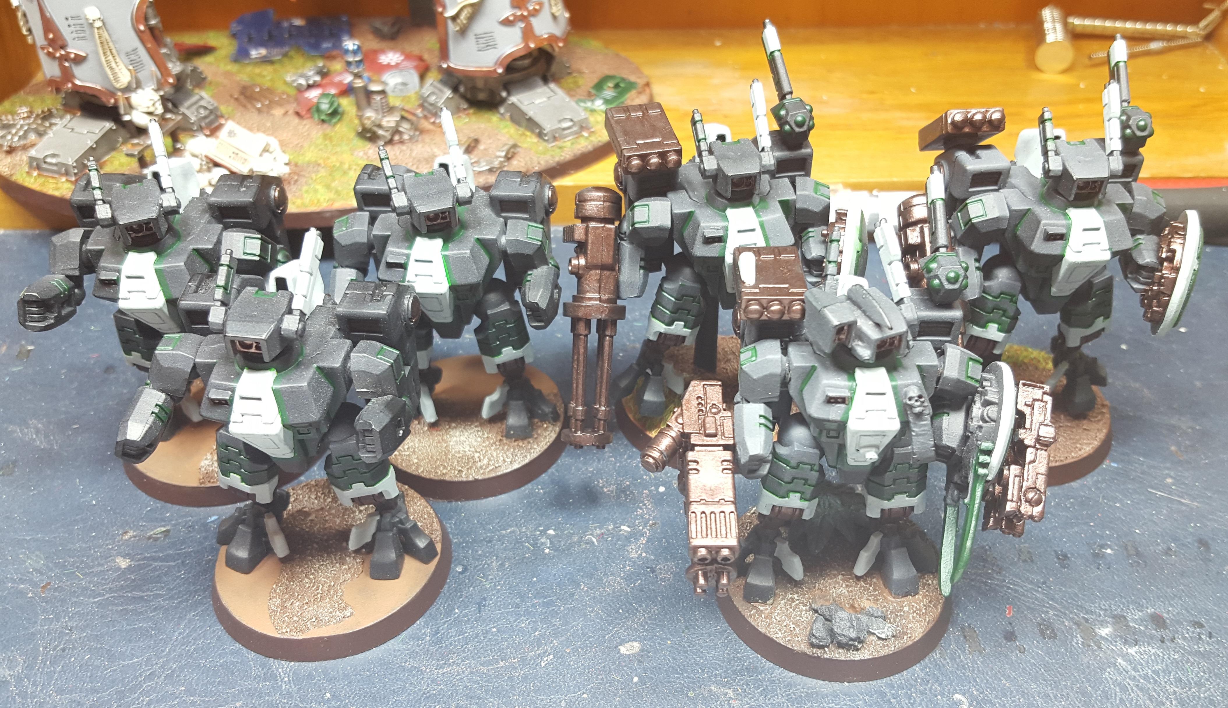 Battlesuits WIP 5