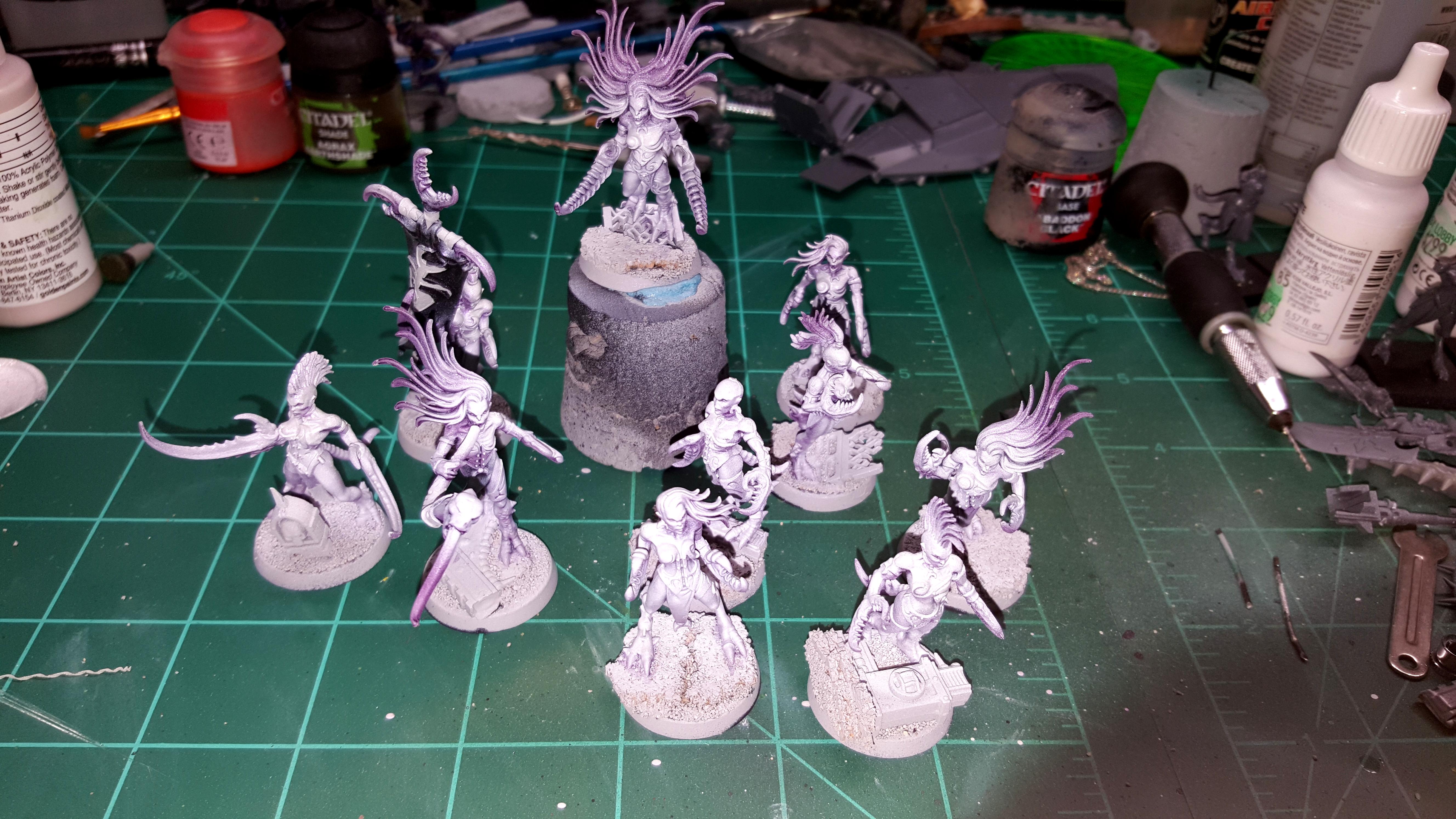 Slaanesh daemonettes wip
