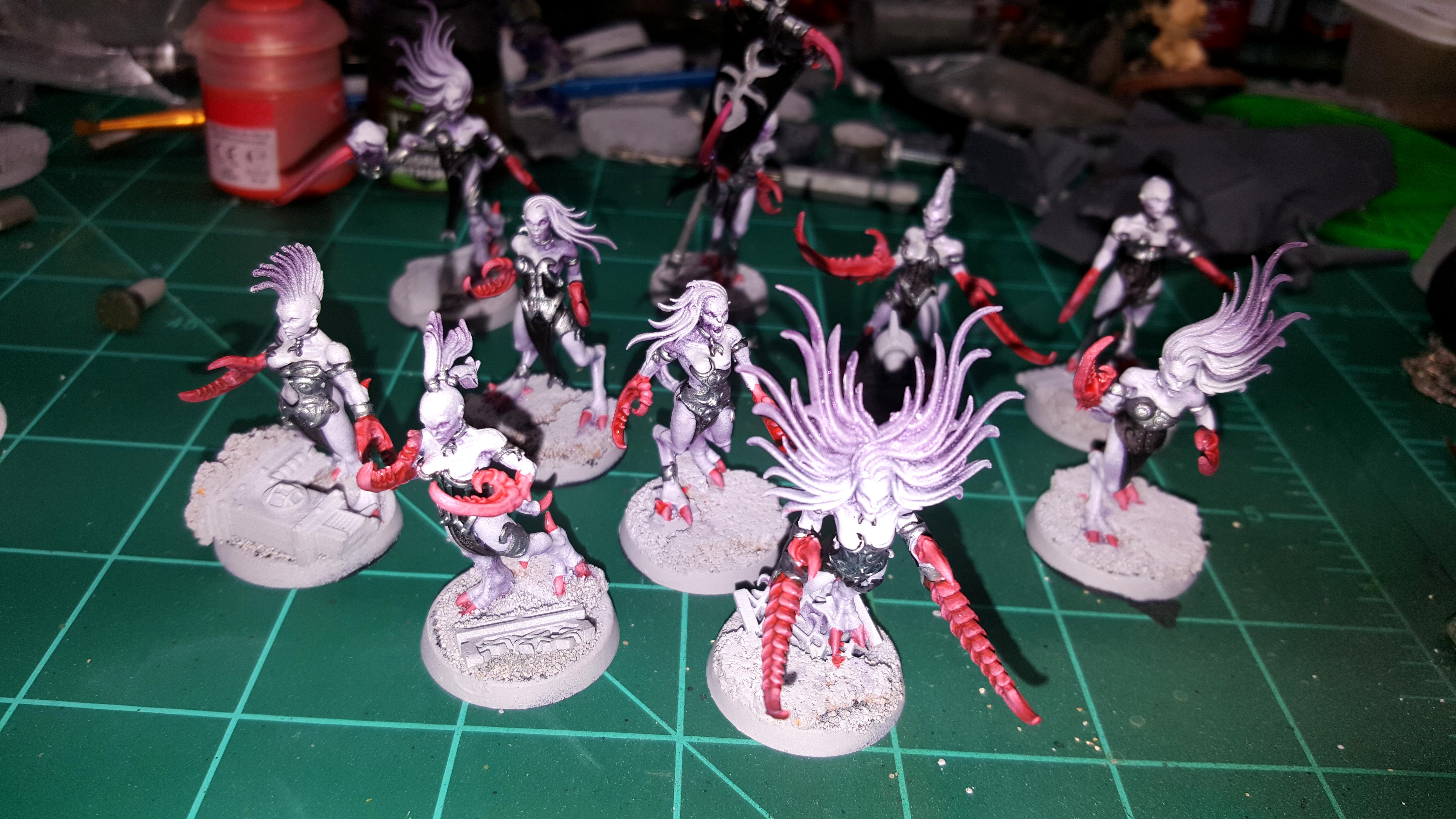 Slaanesh daemonettes wip 