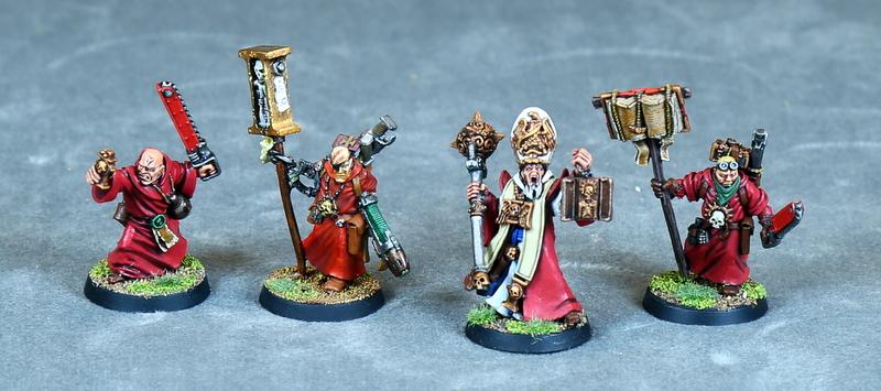 Confessor, Imperial Guard, Missionary, Preacher, Priest