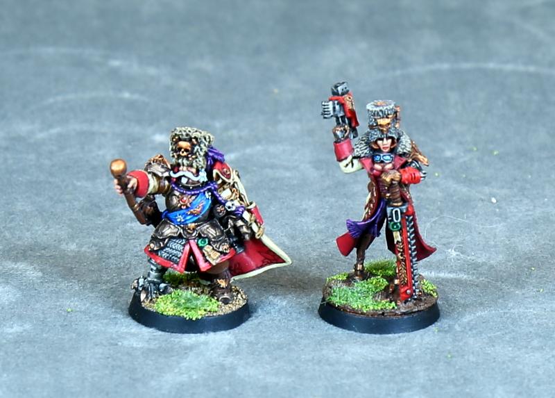 Female, Imperial Guard, Officer, Vostroyan
