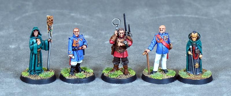 Advisors, Astropath, Governnor, Imperial Guard, Officers, Psyker