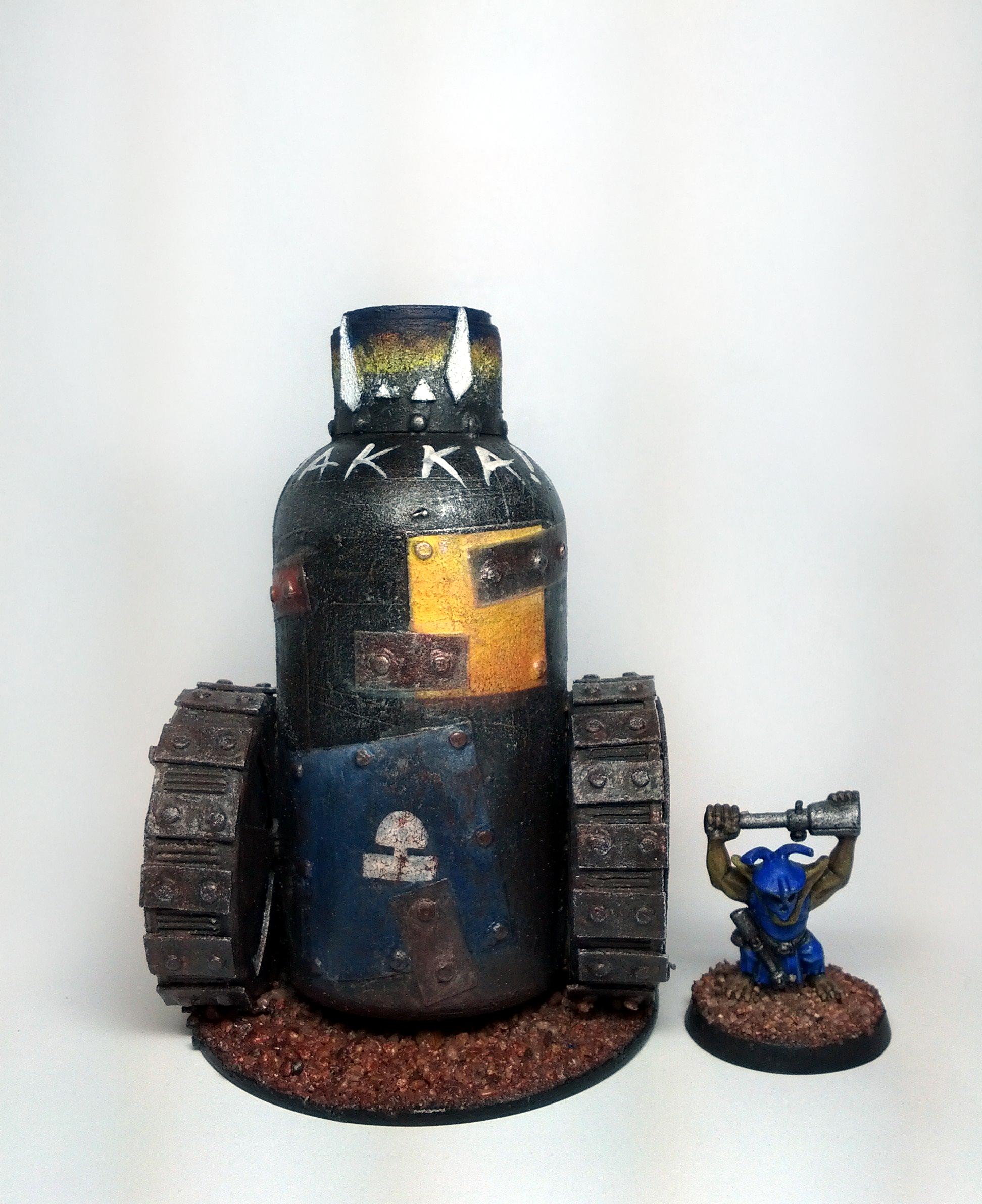 Big Gunz, Lobba, Mek Gun, Mek Gunz, Orks, Scratch Build