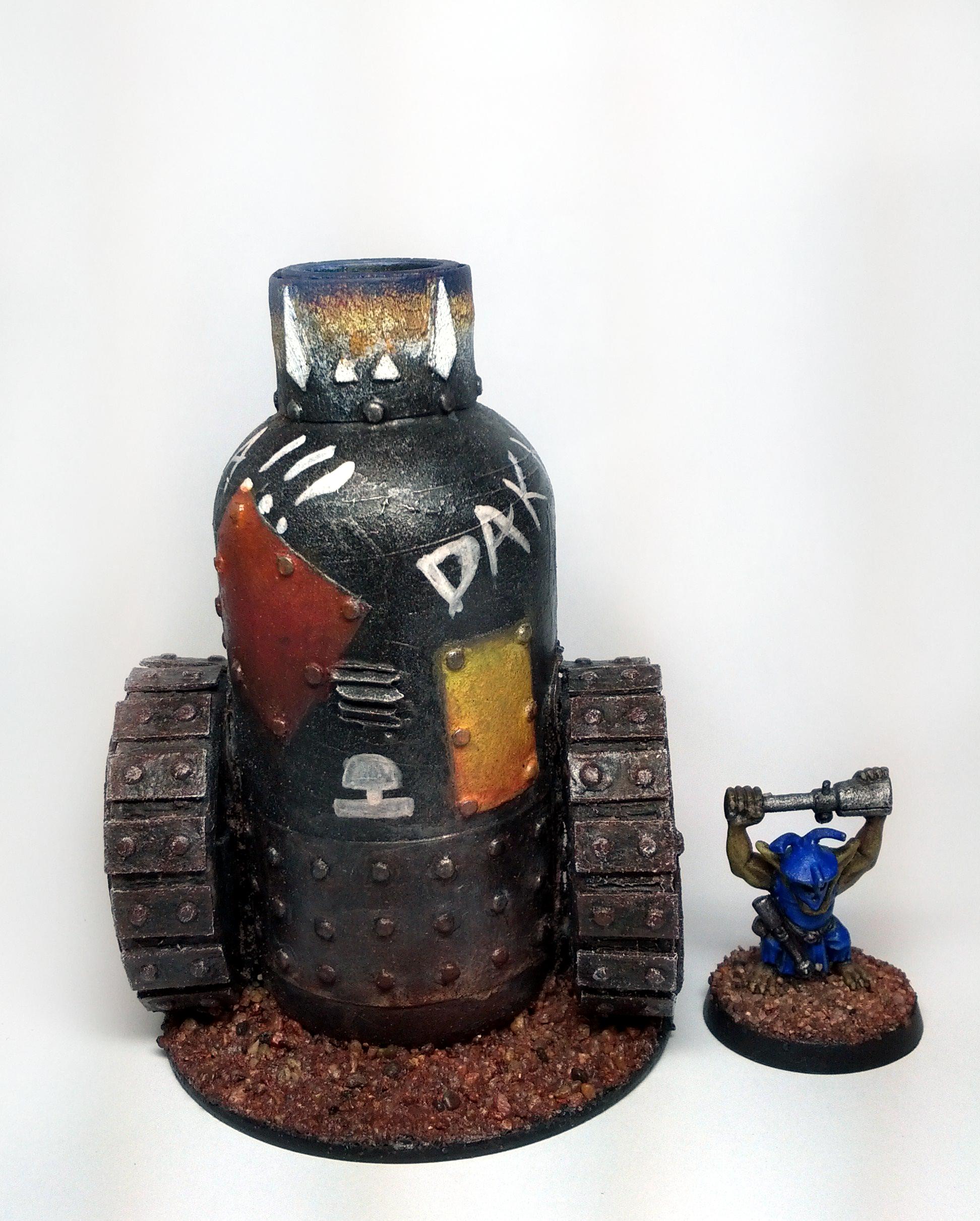 Big Gunz, Lobba, Mek Gun, Mek Gunz, Orks, Scratch Build