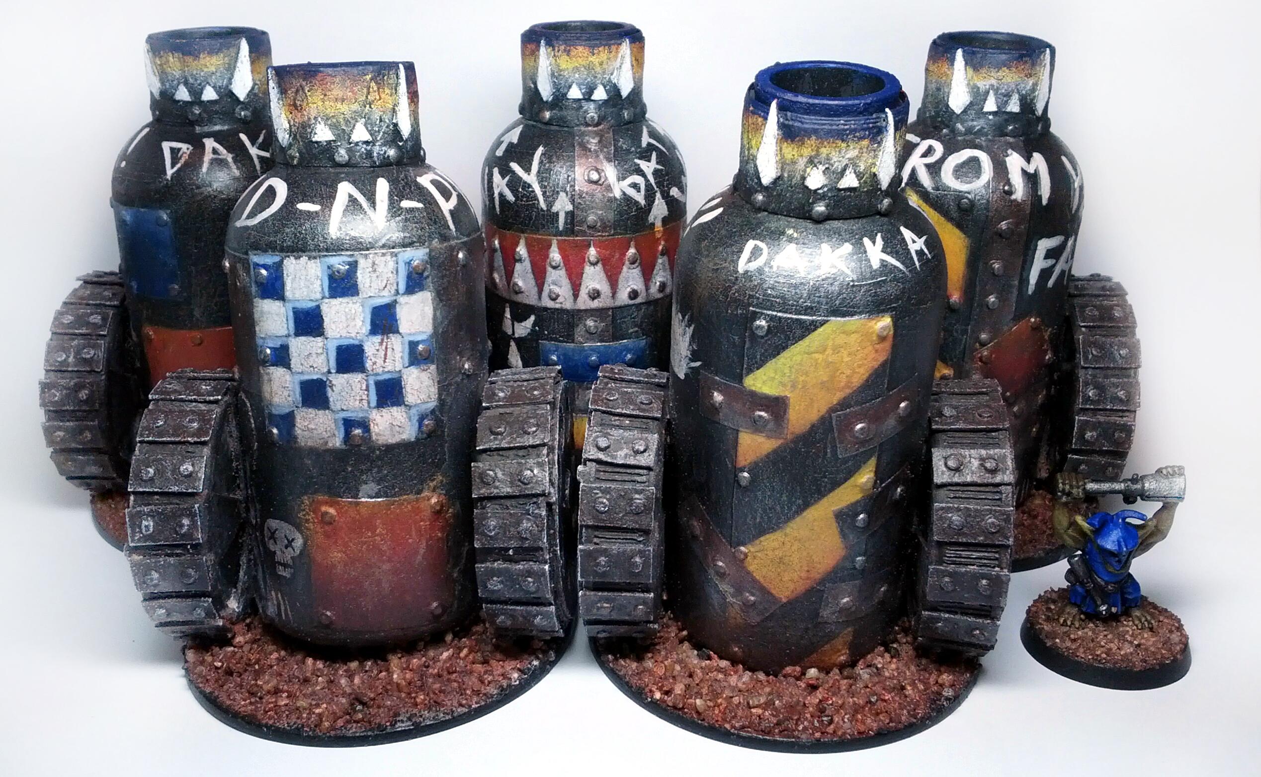 Big Gunz, Lobba, Mek Gun, Mek Gunz, Orks, Scratch Build