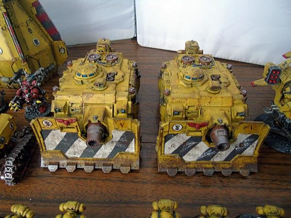 Adepus Astartes, Army, Battle Damage, Checkerboard, City, Devastators, Dreadnought, Drop Pods, Imperial Fists, Land Speeders, Lascannon, Legion Of The Damned, Rubble, Ruins, Scouts, Space Marines, Tactical Squad, Terminator Armor, Urban, Venerable Dreadnought, Vindicators, Weathered, Yellow