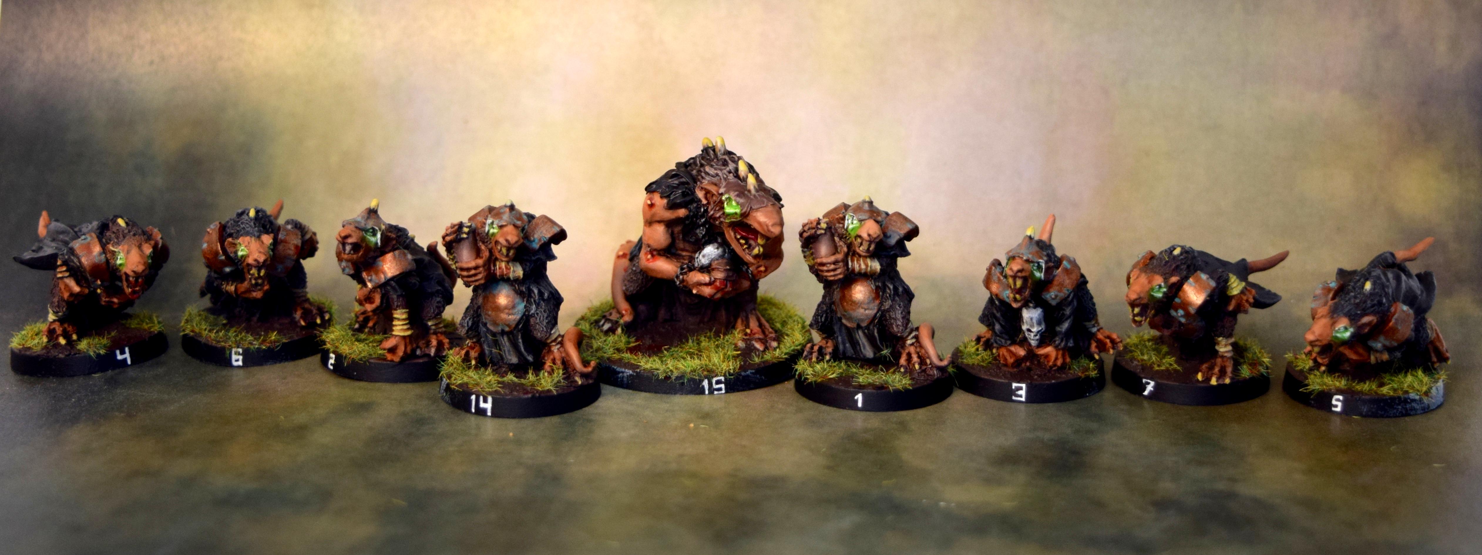 Blood Bowl, Glowing Eyes, Skaven