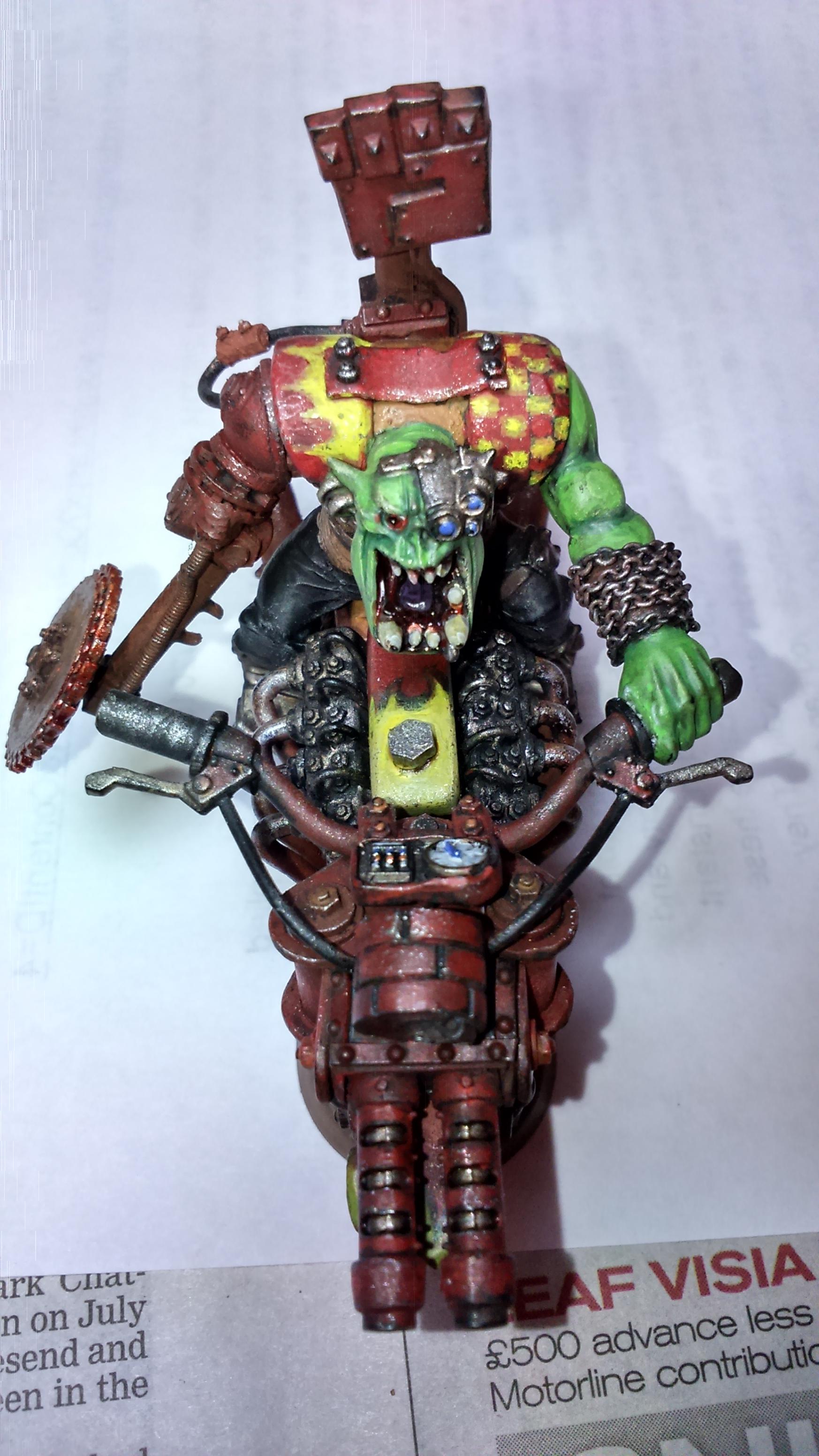 Warbikers, warboss biker
