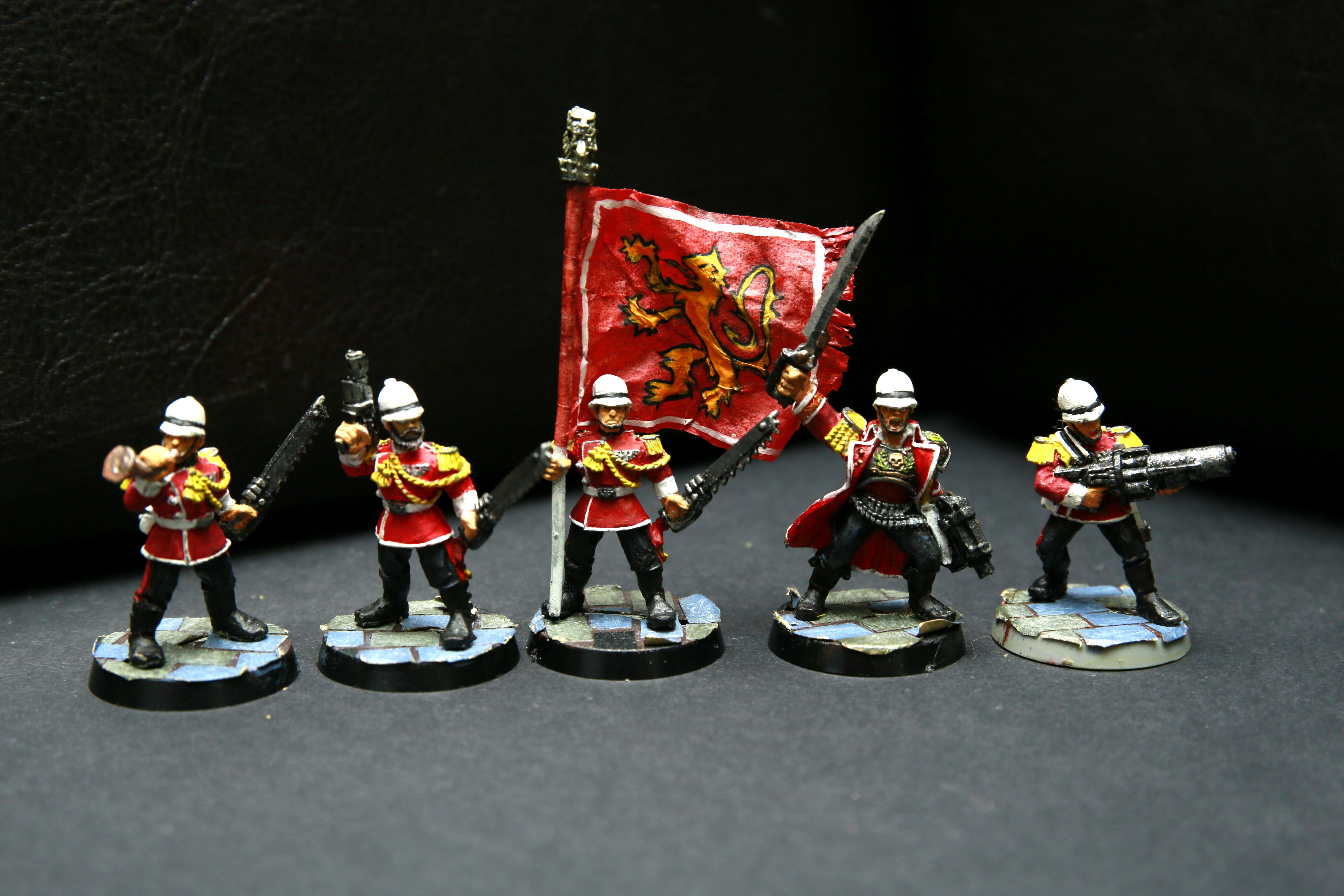 2nd Edition, Astra Militarum, Command Squad, Imperial Guard, Praetorian Guard, Warhammer 40,000