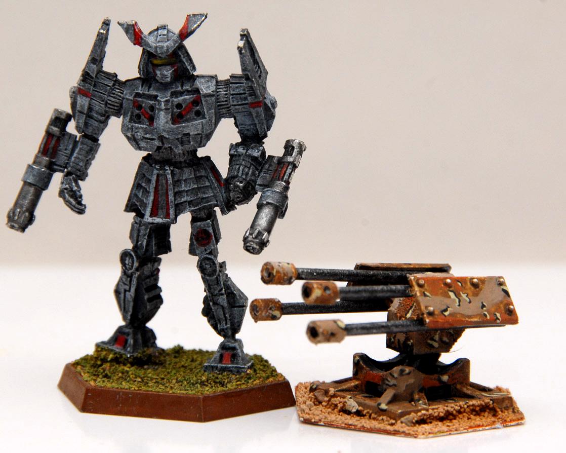 Battletech, Inner Sphere, Kurita, Mech, Objective Marker, Terrain