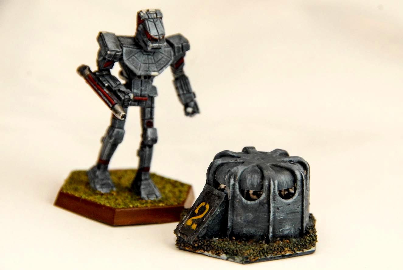 Battletech, Inner Sphere, Kurita, Mech, Objective Marker, Terrain