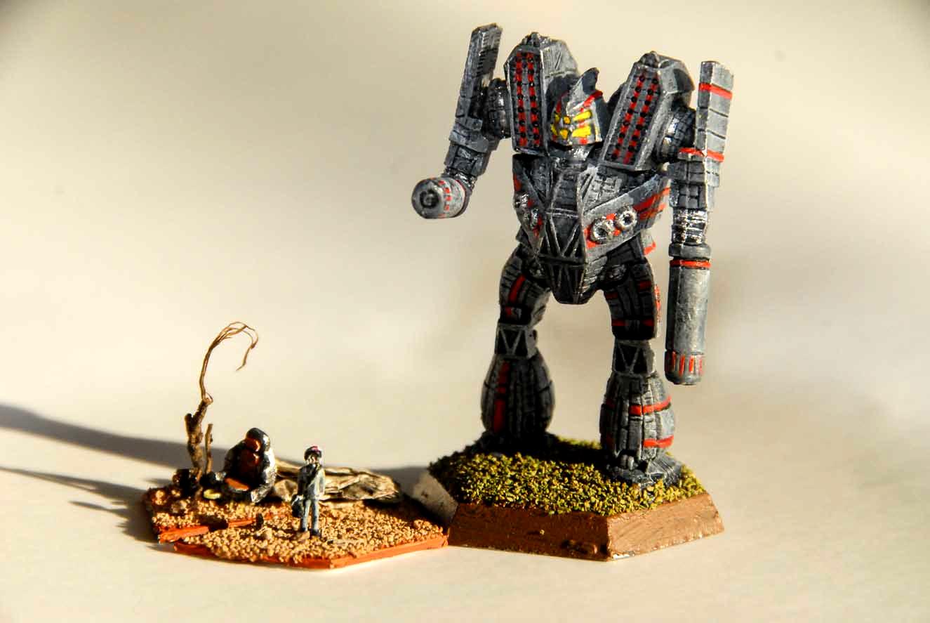 Battletech, Inner Sphere, Kurita, Mech, Objective Marker, Terrain