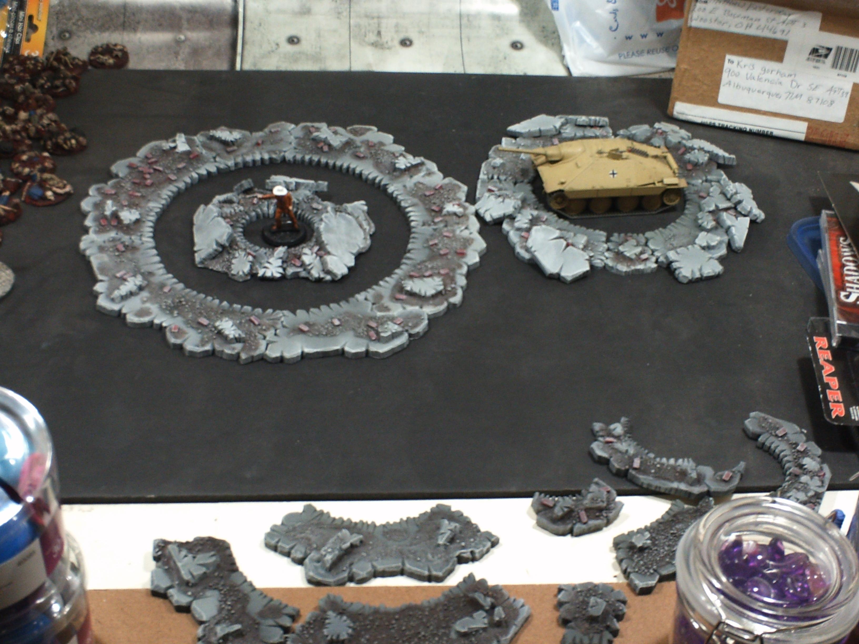 Craters, Rubble, Terrain