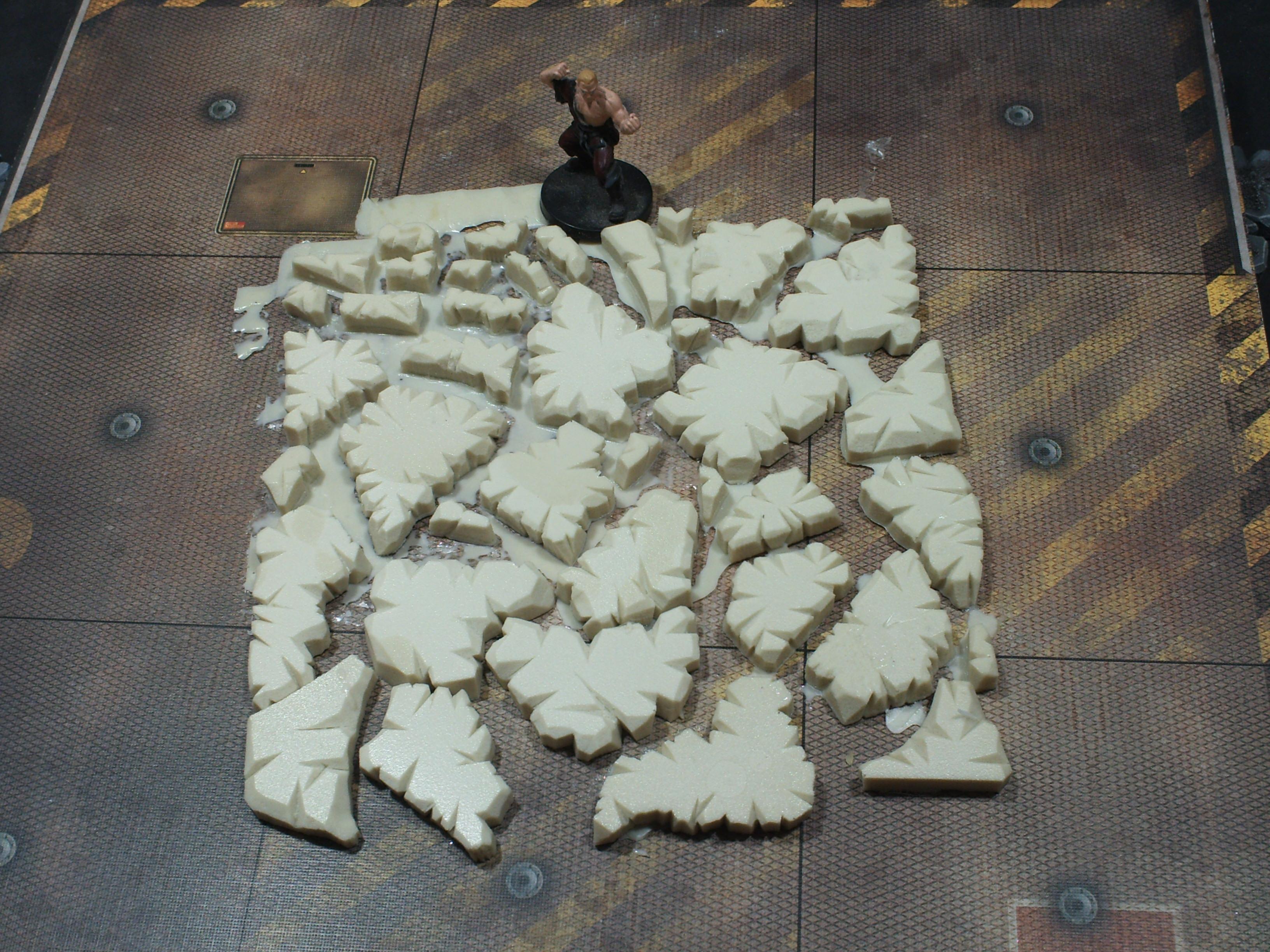 Craters, Rubble, Terrain