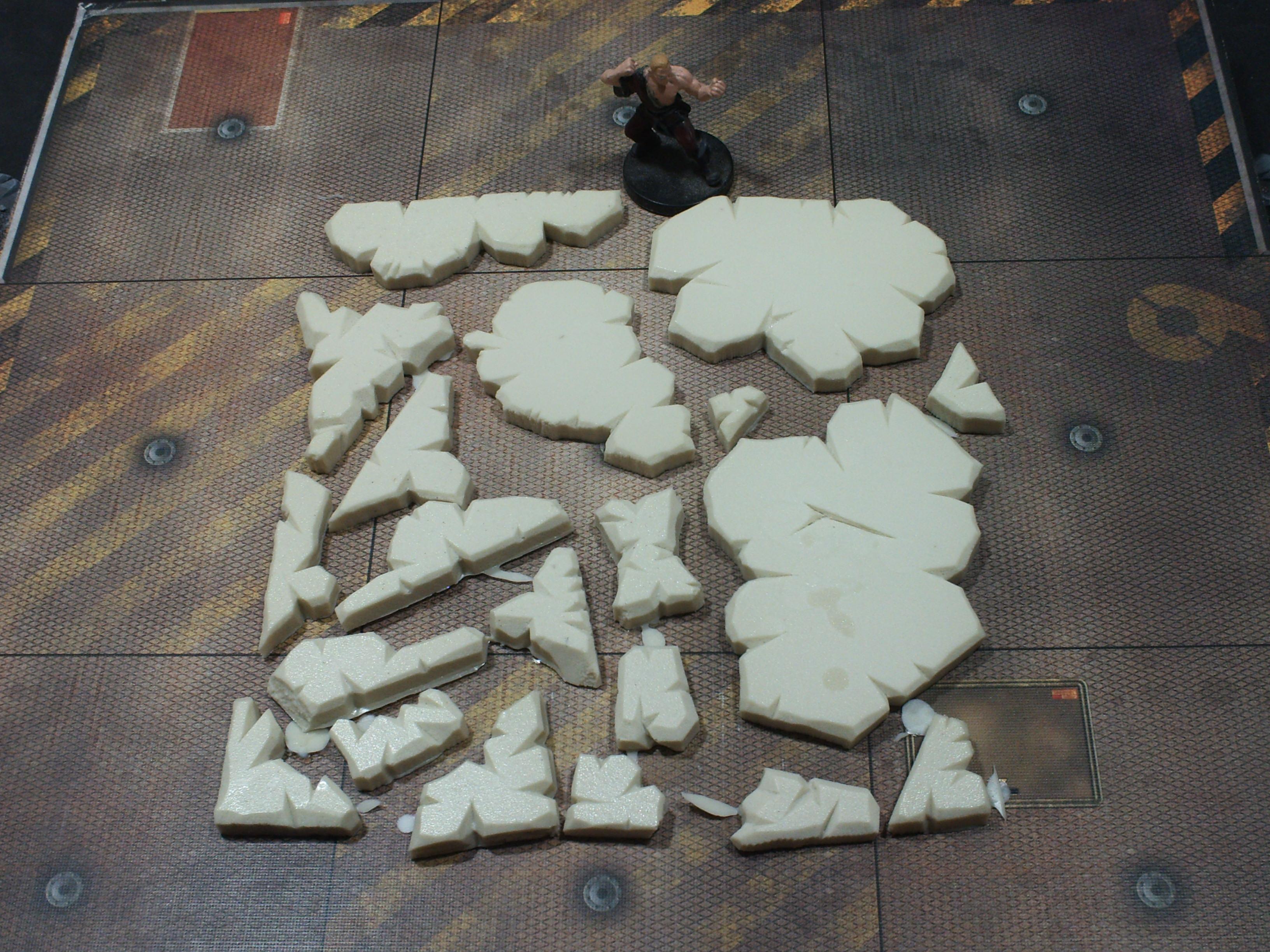 Craters, Rubble, Terrain