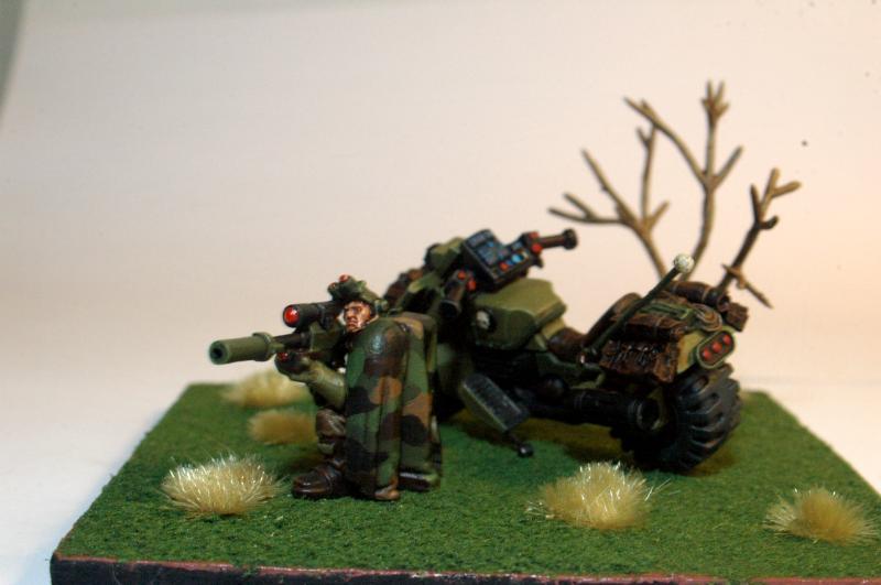 Bike, Scouts, Snipers, Space Marines