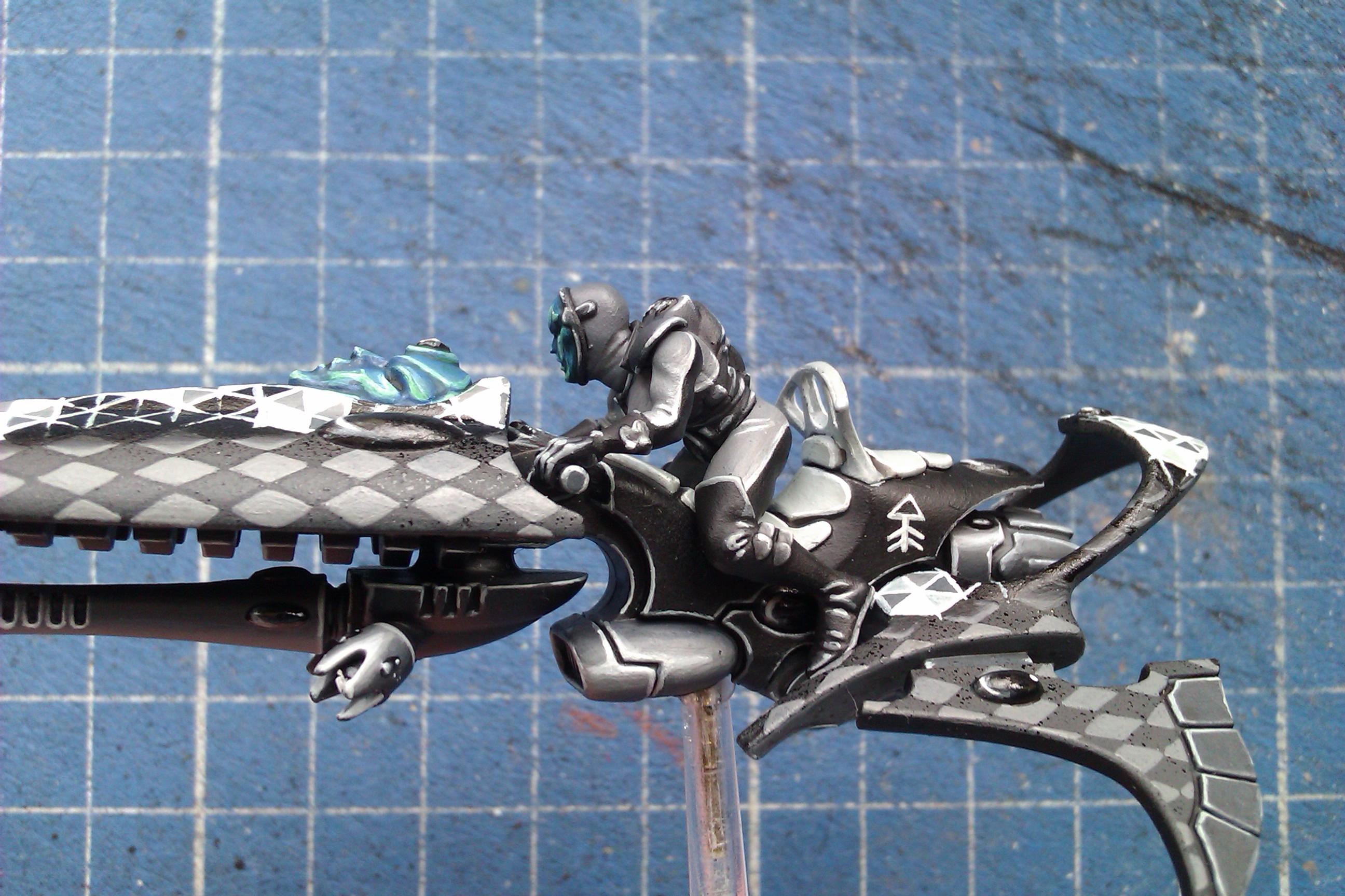 Eldar, Greyscale, Harlequins, Warhammer 40,000