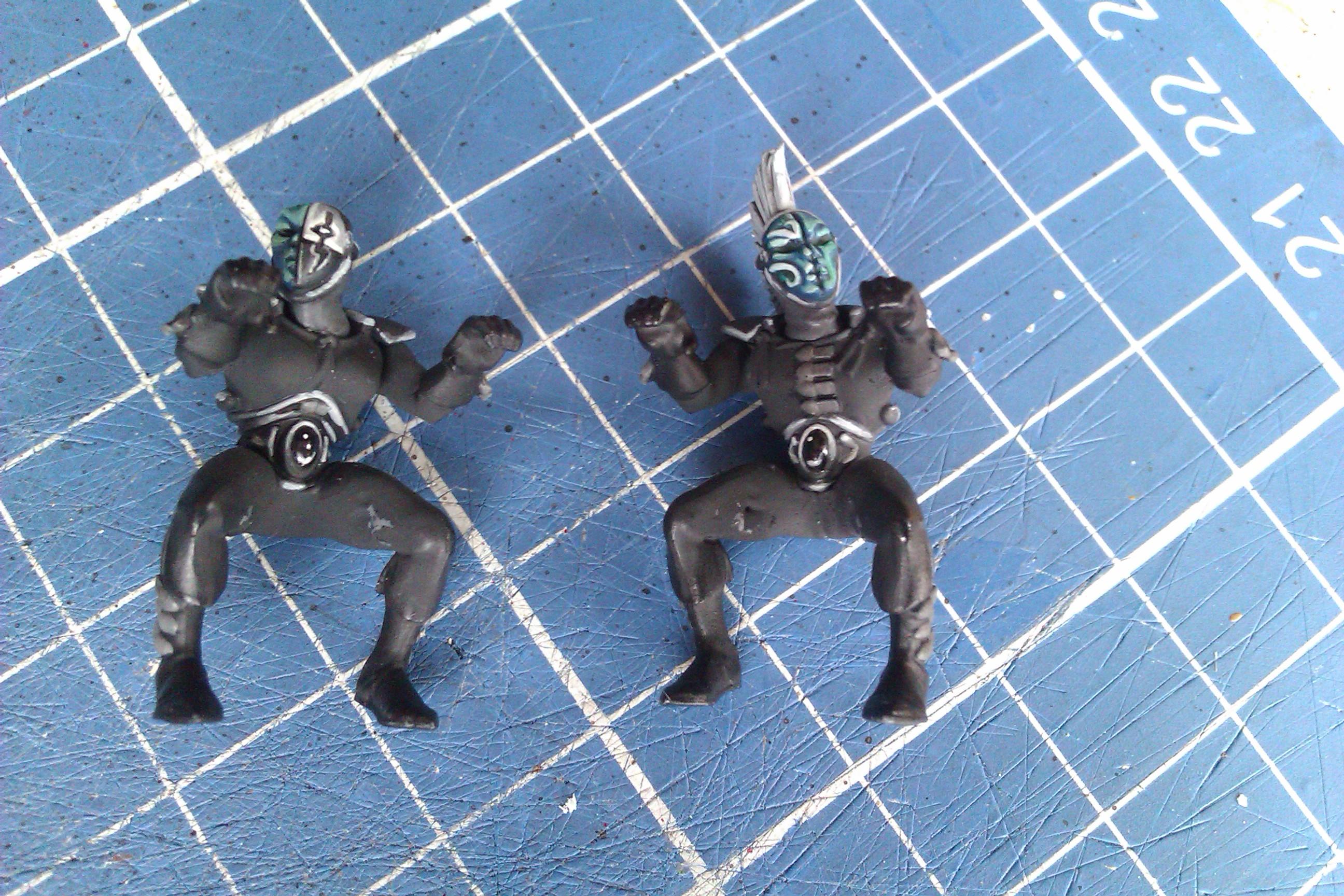 Eldar, Greyscale, Harlequins, Warhammer 40,000
