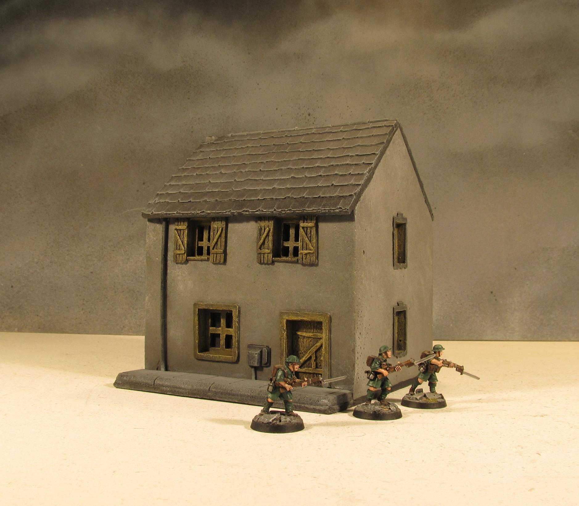 28mm, Boltaction, Buildings, Carentan, France, Terrain, World War 2