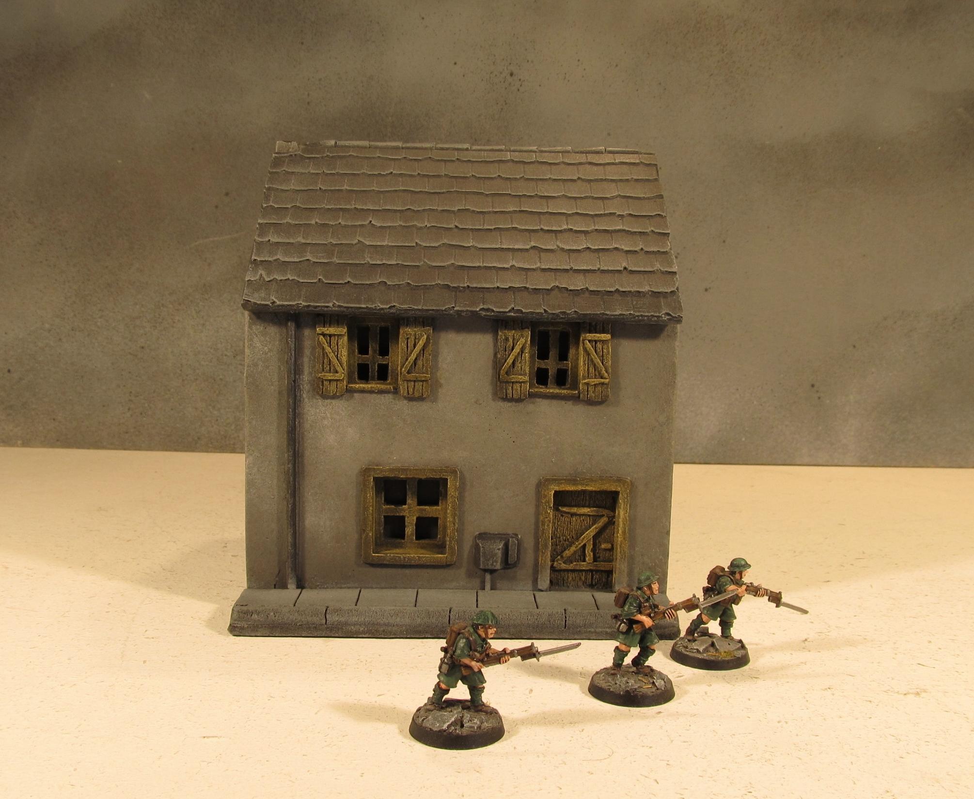 28mm, Boltaction, Buildings, Carentan, France, Terrain, World War 2