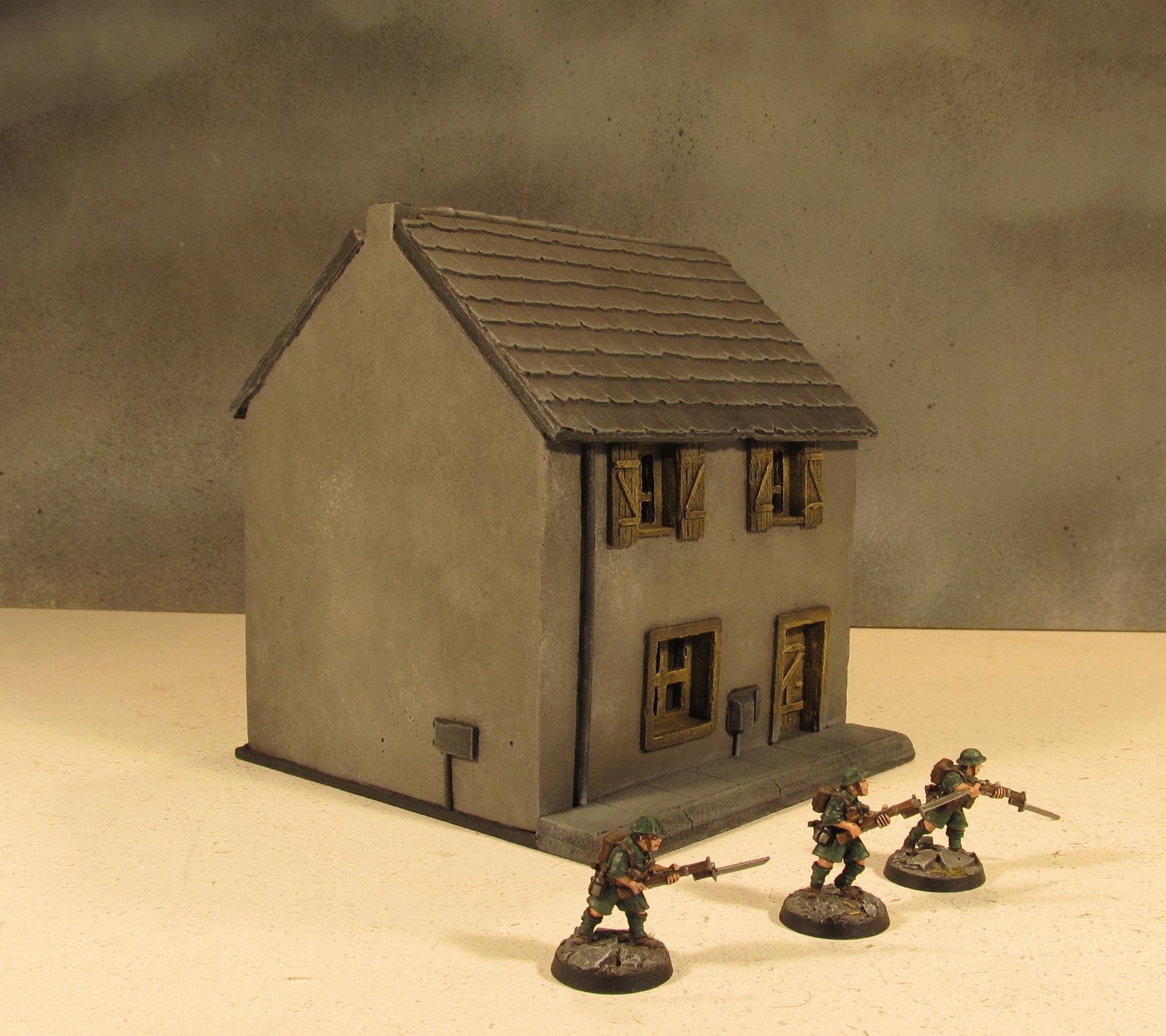 28mm, Boltaction, Buildings, Carentan, France, Terrain, World War 2