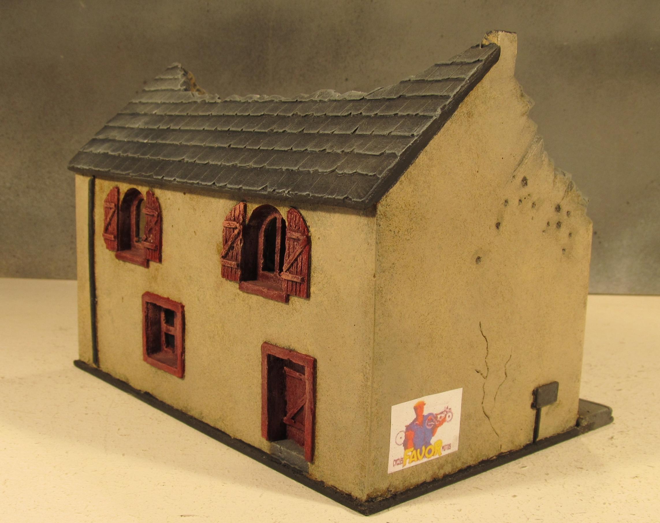 28mm, Boltaction, Buildings, Carentan, France, Terrain, World War 2