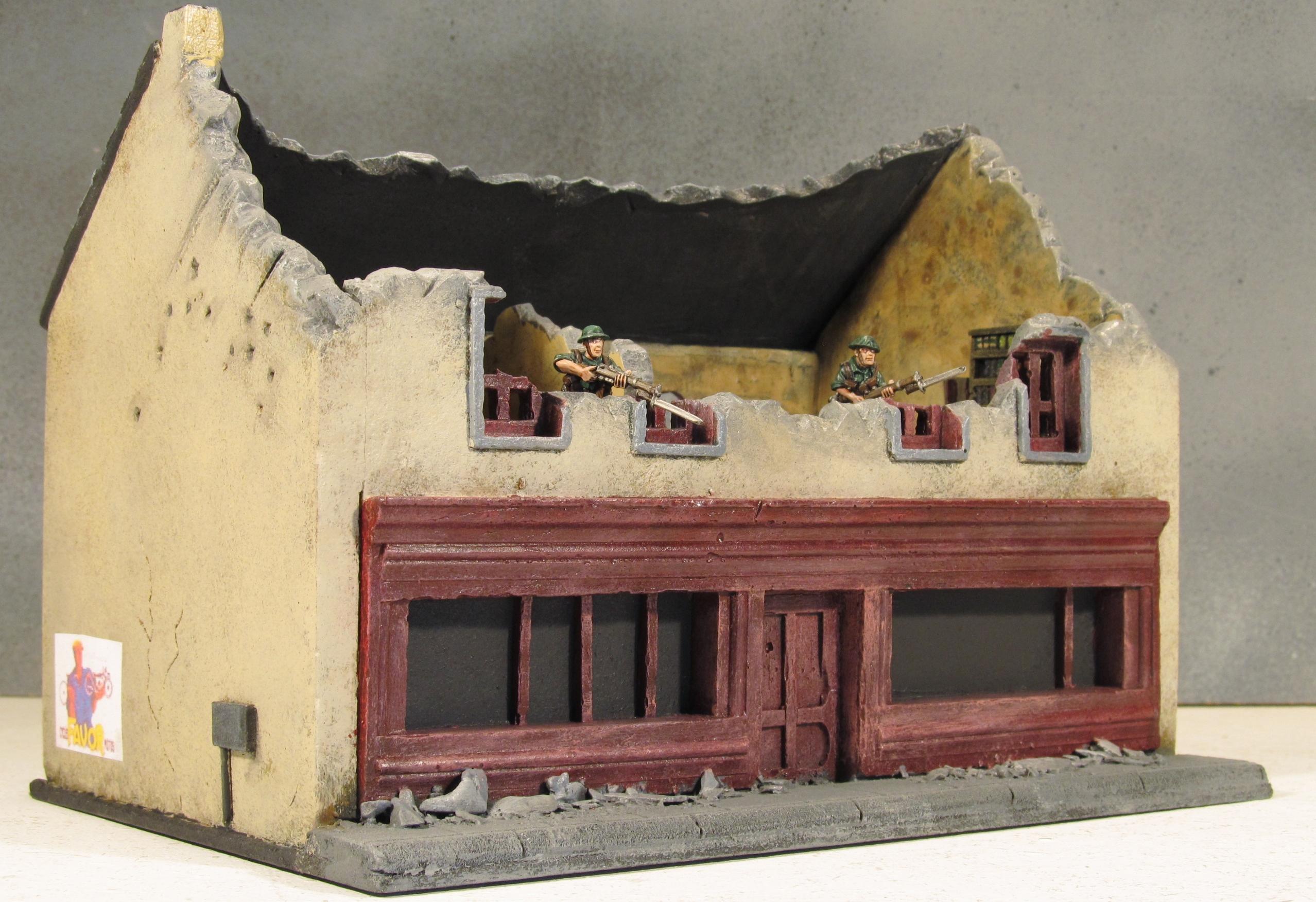 28mm, Boltaction, Buildings, Carentan, France, Terrain, World War 2