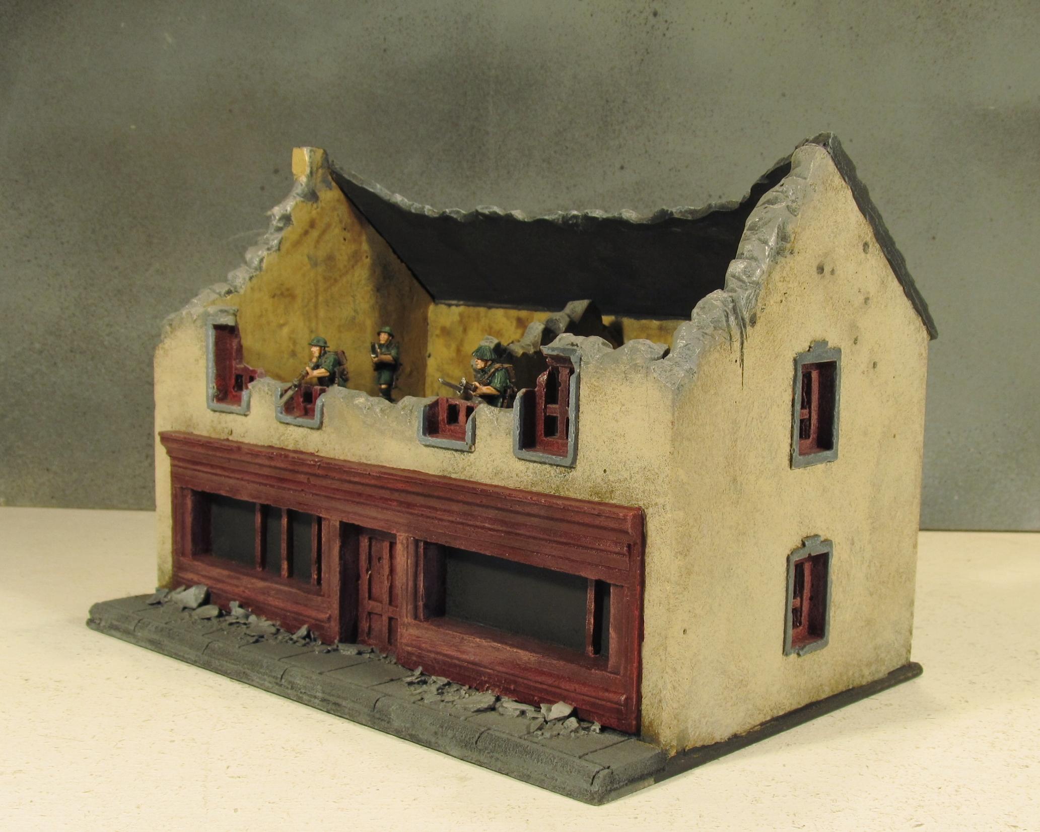 28mm, Boltaction, Buildings, Carentan, France, Terrain, World War 2
