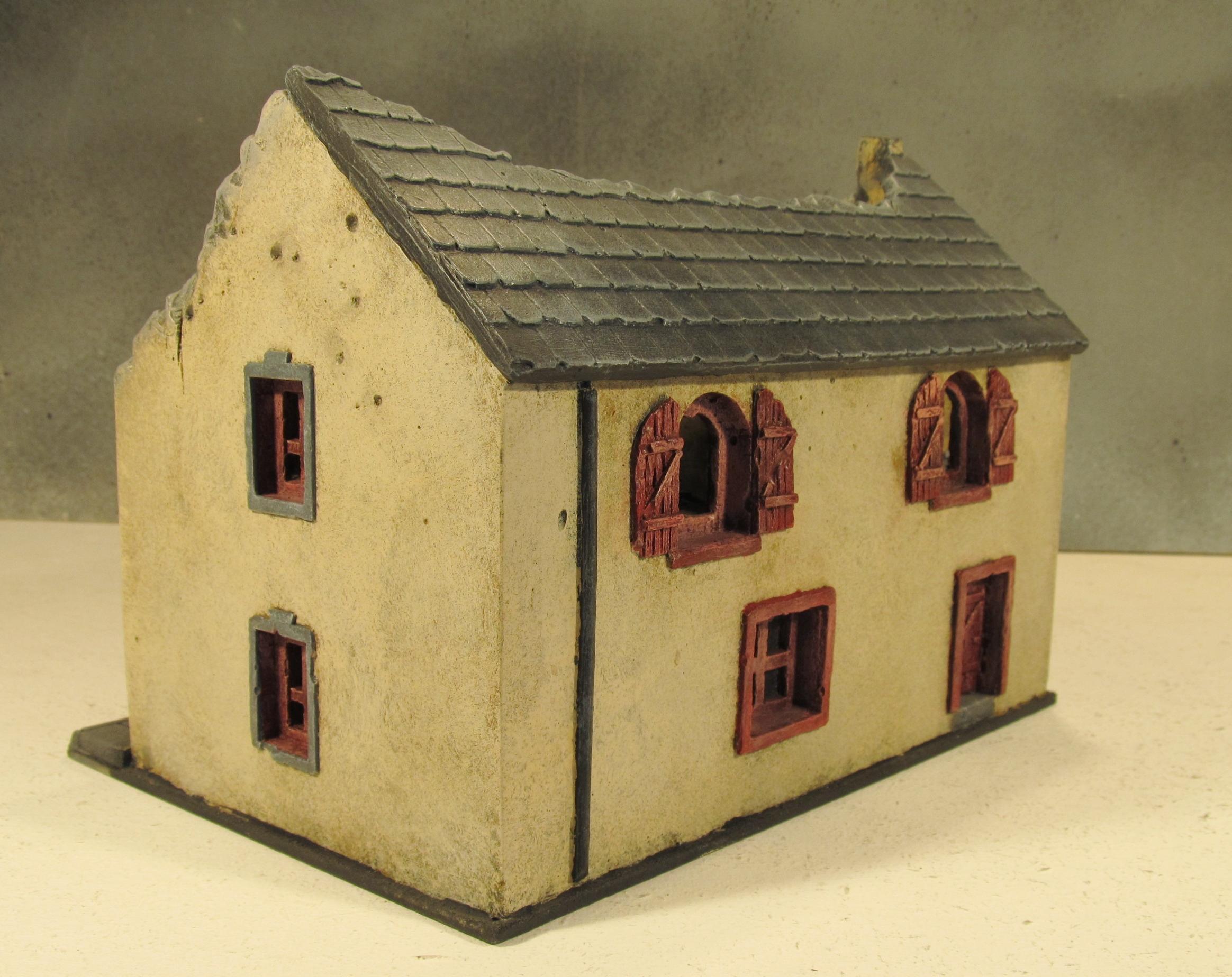 28mm, Boltaction, Buildings, Carentan, France, Terrain, World War 2