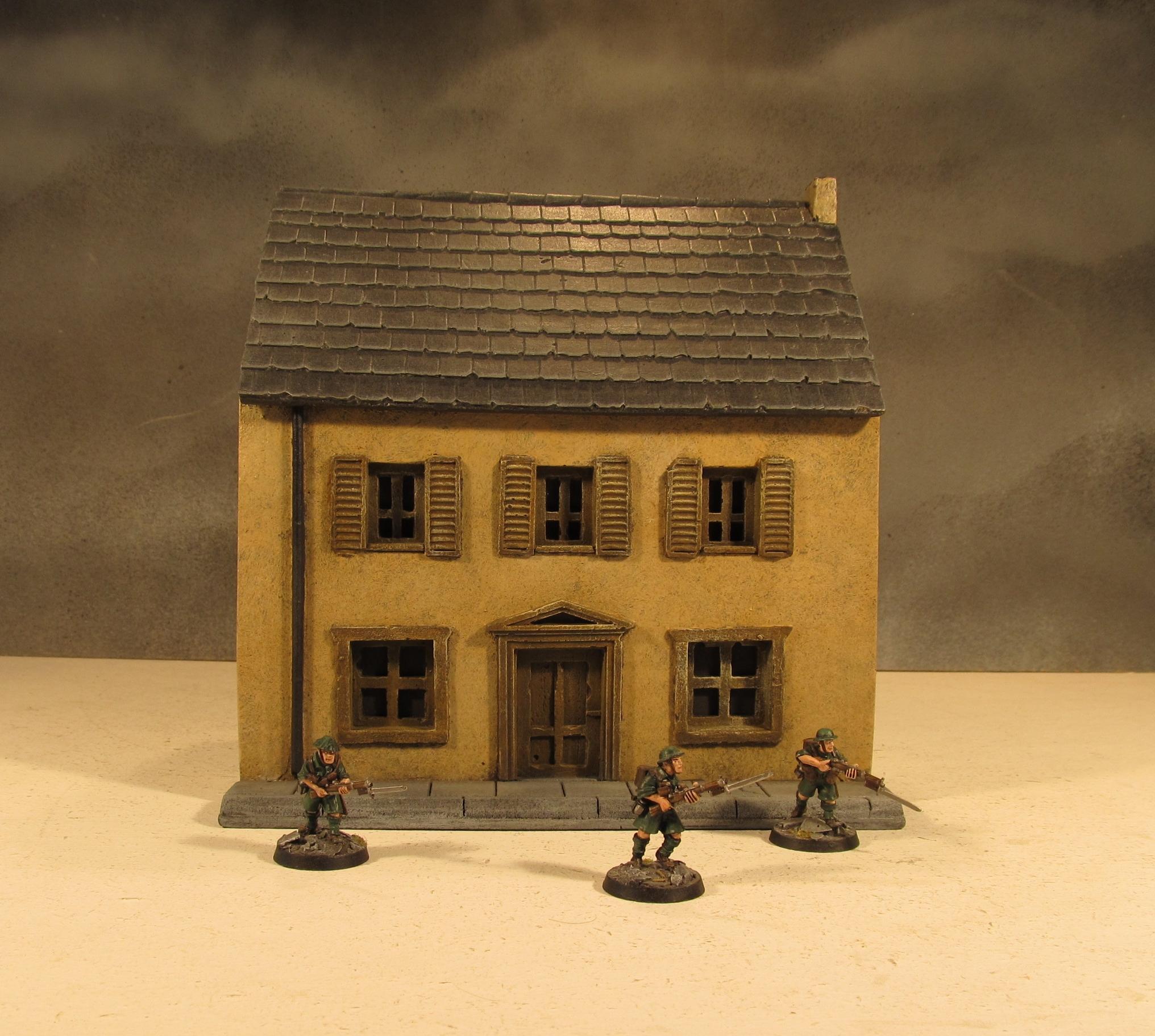 28mm, Boltaction, Buildings, Carentan, France, Terrain, World War 2