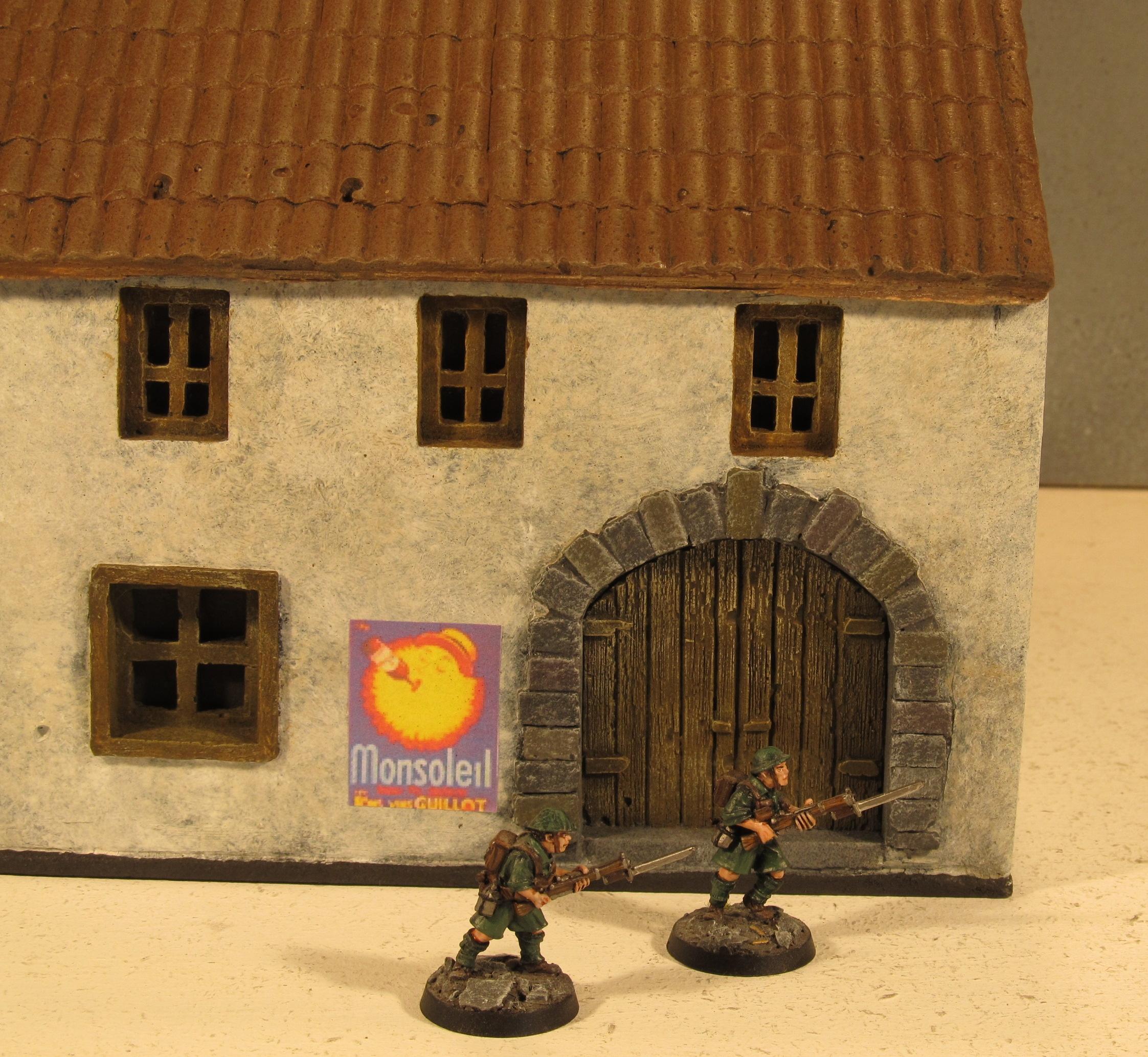 28mm, Boltaction, Buildings, Carentan, France, Terrain, World War 2