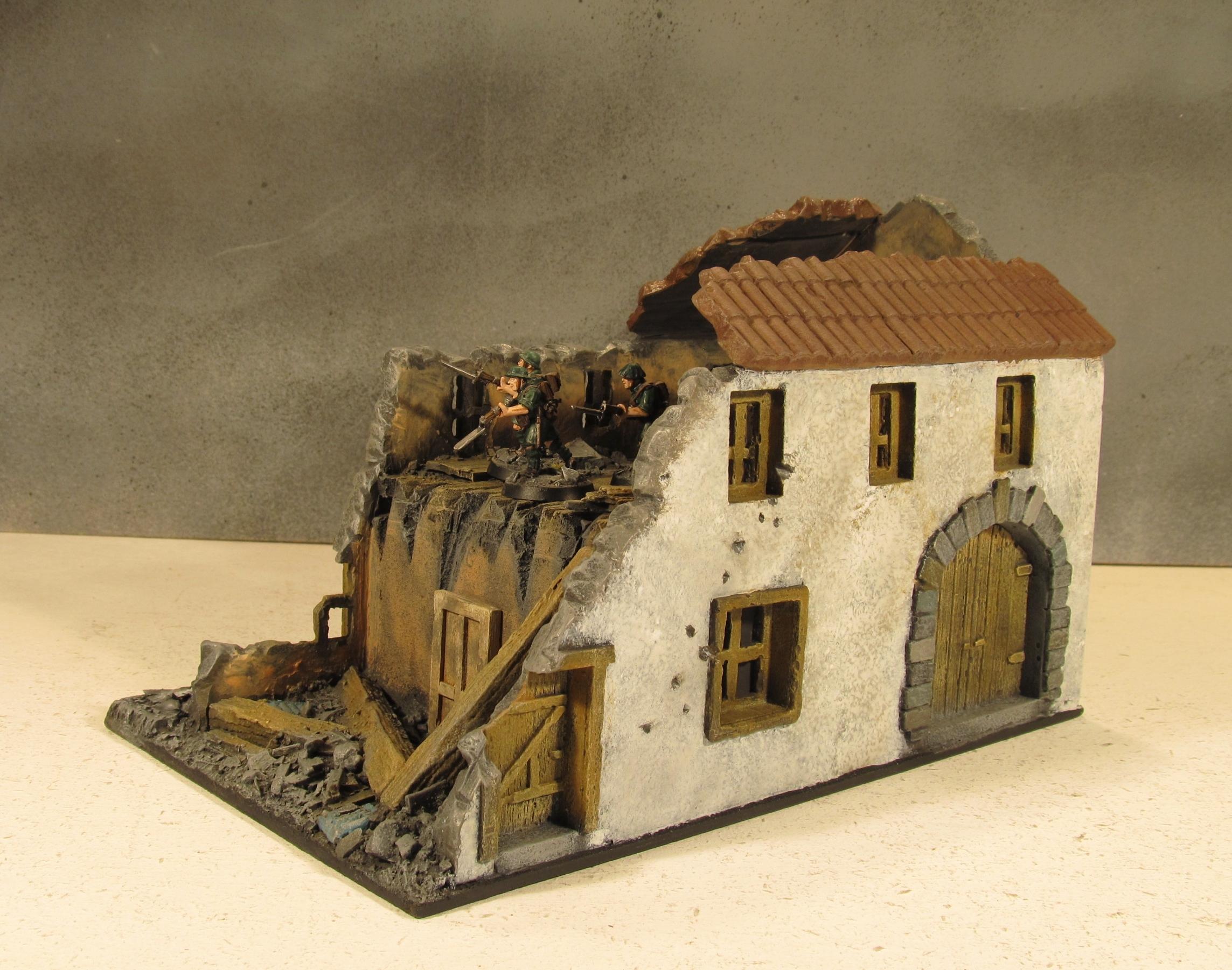 28mm, Boltaction, Buildings, Carentan, France, Terrain, World War 2